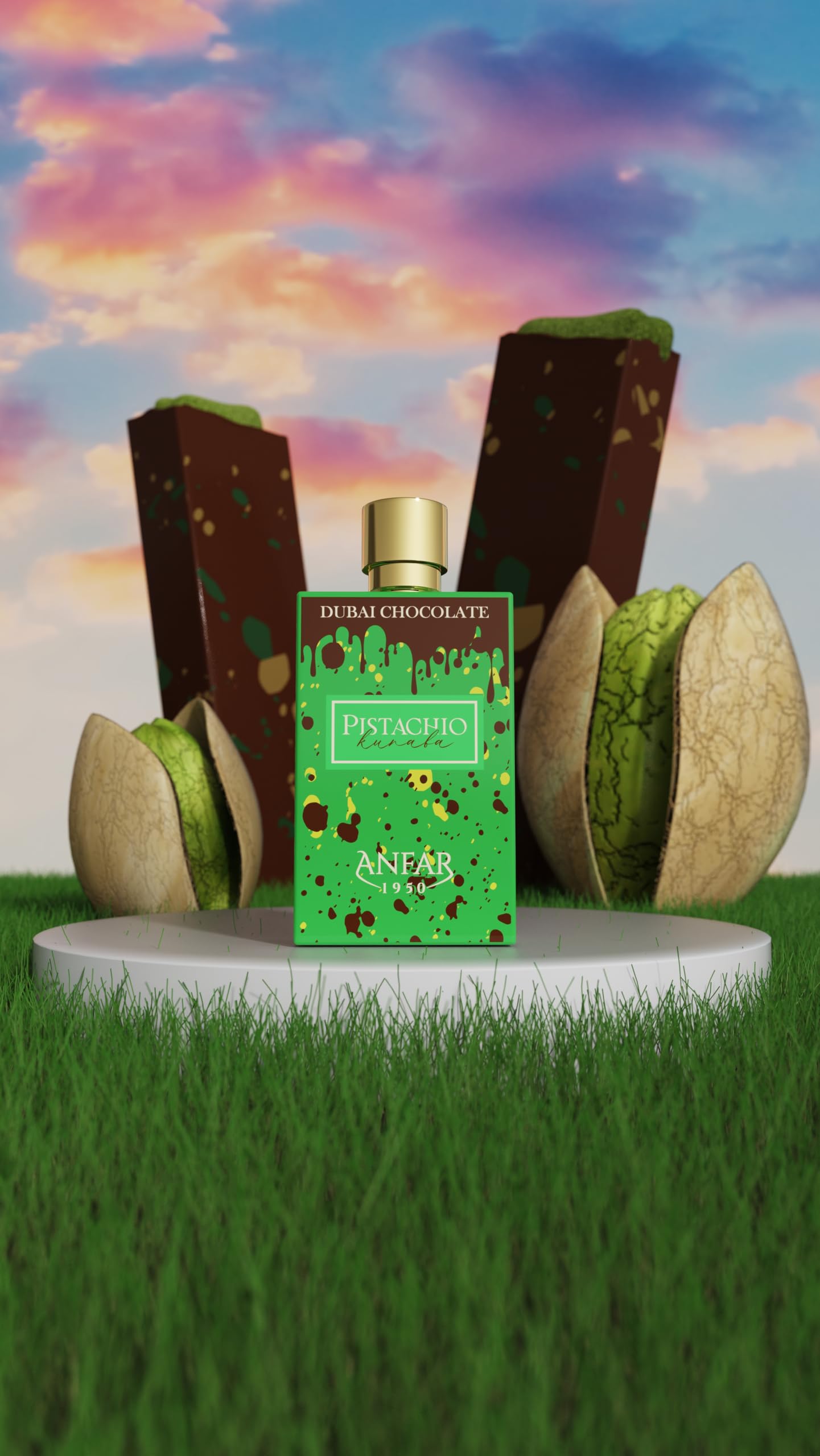 Foto 4 pulgar | Perfume Anfar Pistachio Kunafa 1950 Extrait De Parfum 80 Ml - Venta Internacional.
