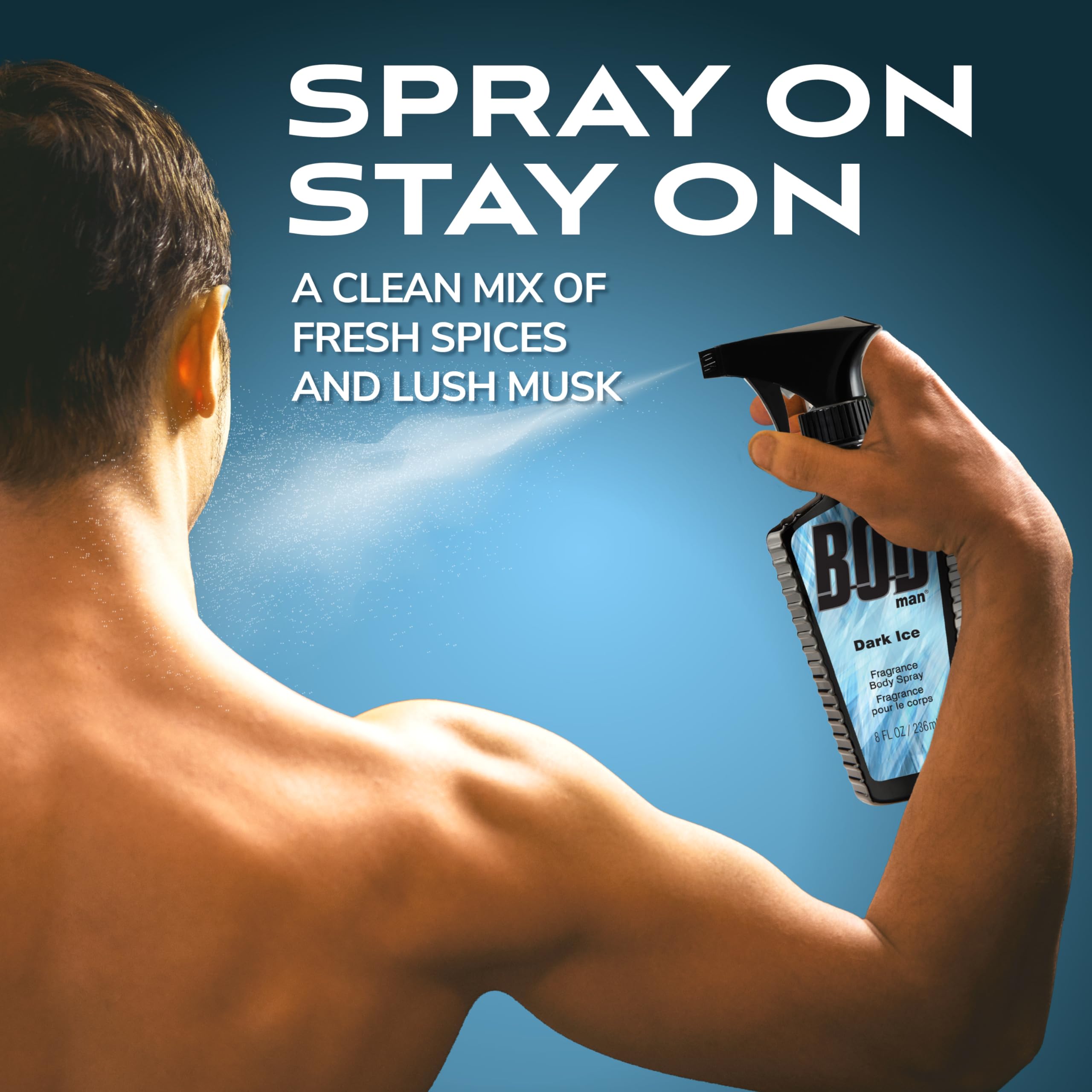 Foto 6 pulgar | Spray Corporal Con Fragancia Bod Man Dark Ice 240 Ml Para Hombre - Venta Internacional.