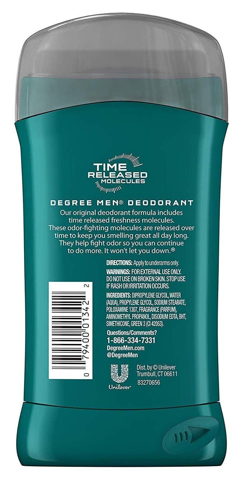 Foto 5 pulgar | Desodorante Degree Fresh Intense Sport Para Hombre, 90 Ml - Venta Internacional.