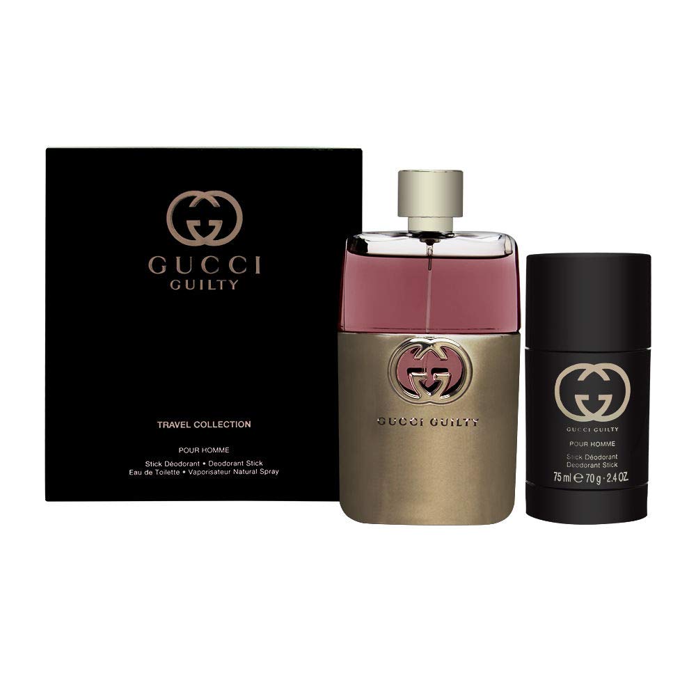 Set De Regalo De Perfume Gucci Guilty Para Hombre, 90 Ml, 2 Piezas - Venta Internacional.
