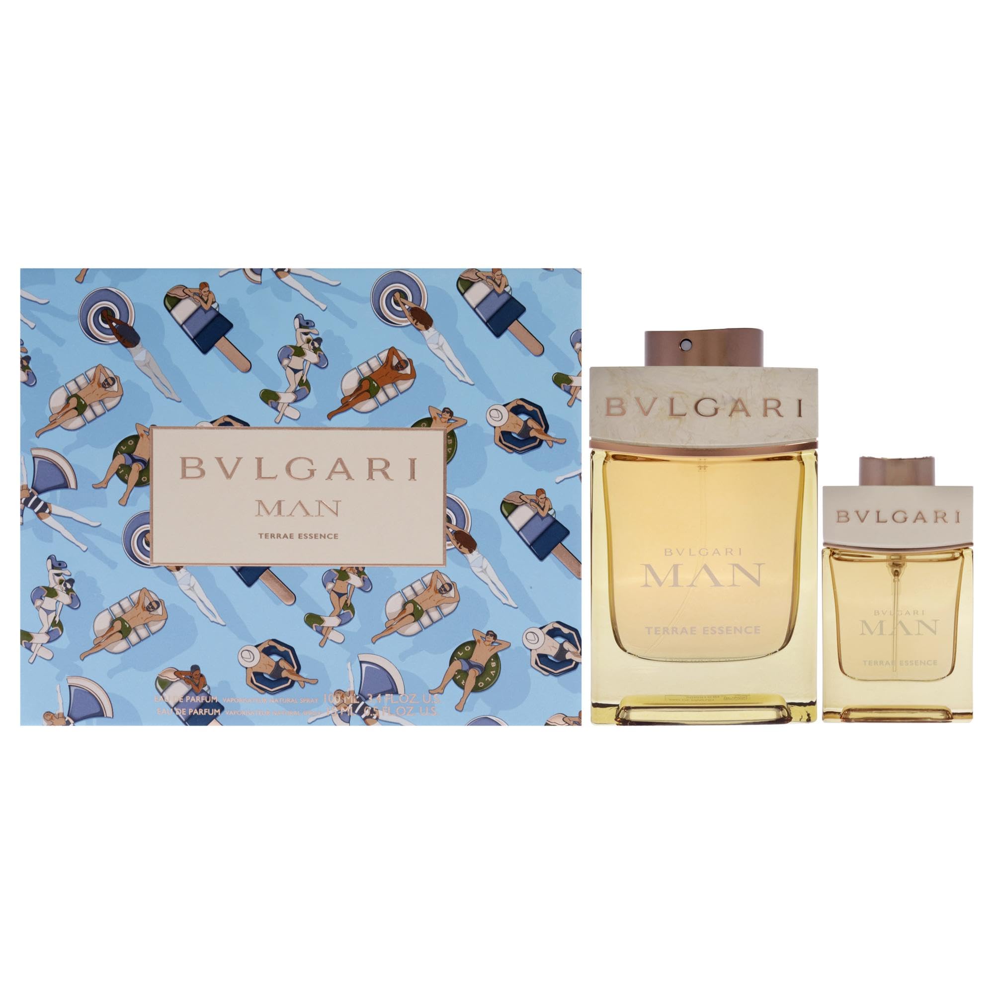 Foto 2 pulgar | Set De Regalo Perfume Bvlgari Man Terrae Essence De 2 Piezas Para Hombre - Venta Internacional.