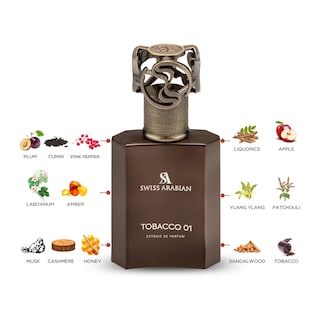 Foto 2 | Perfume Swiss Arabian Tobacco 01 Extrait De Parfum, 50 Ml, Unisex - Venta Internacional.
