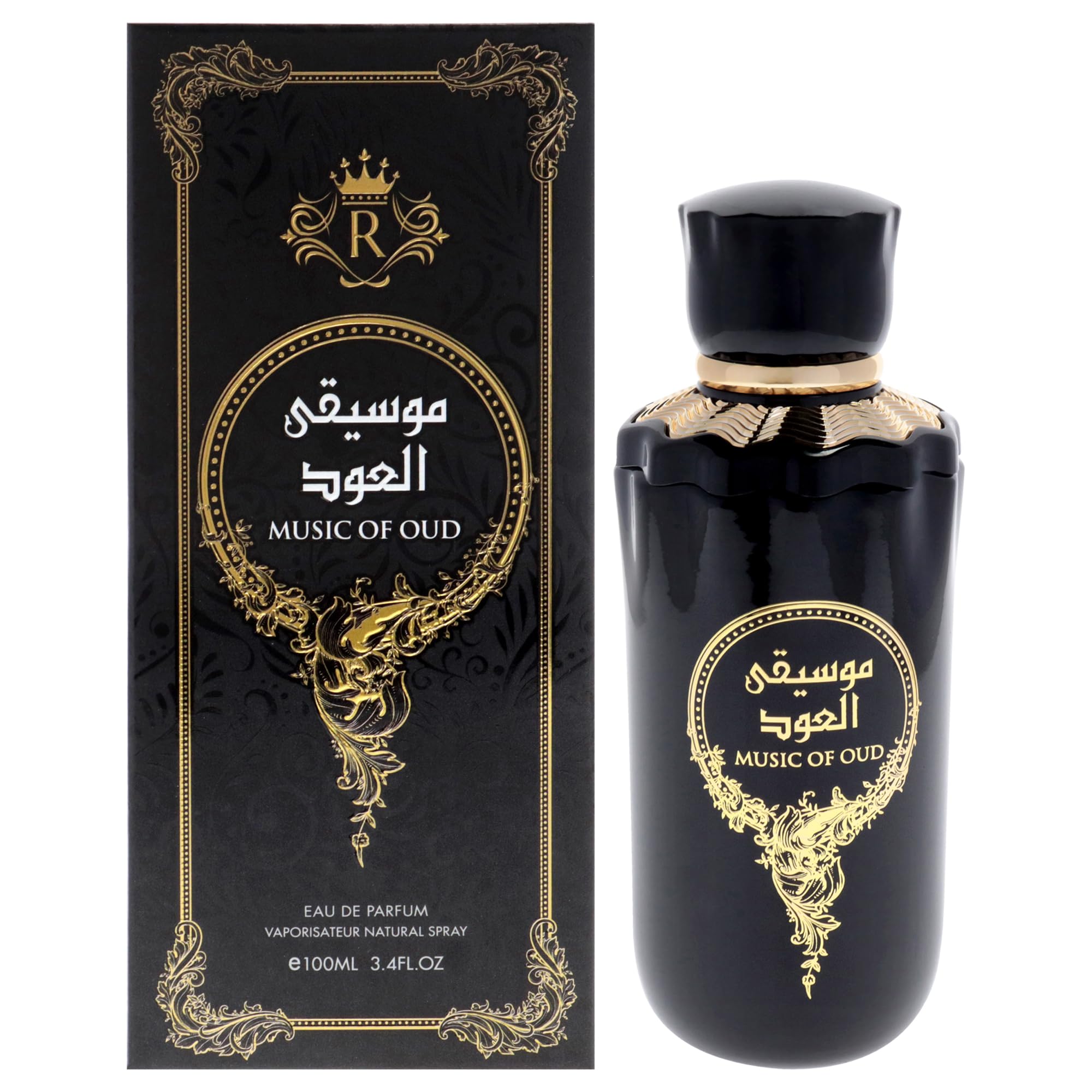 Perfume Risala Music Of Oud Eau De Parfum Para Hombre, 100 Ml - Venta Internacional.