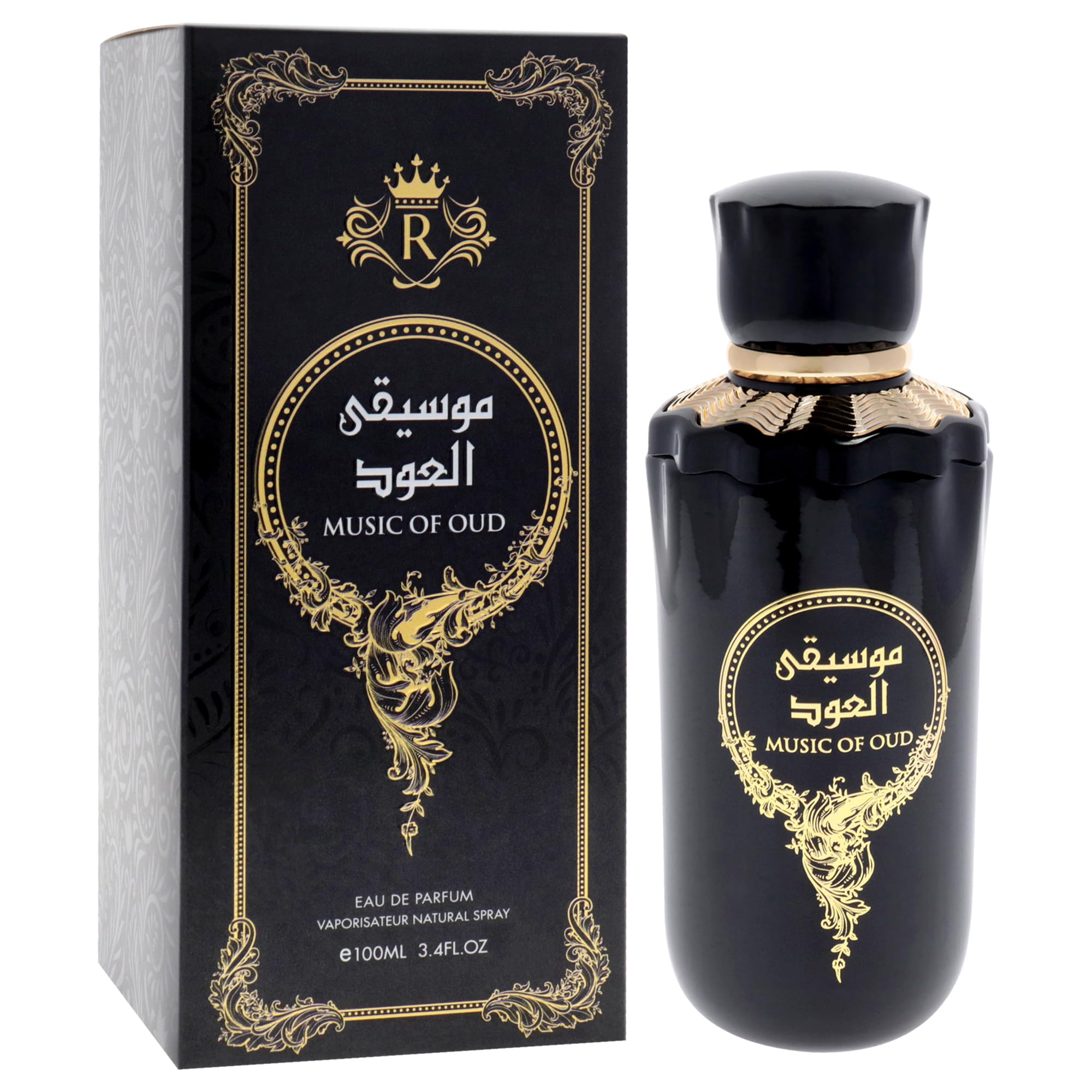 Foto 4 pulgar | Perfume Risala Music Of Oud Eau De Parfum Para Hombre, 100 Ml - Venta Internacional.