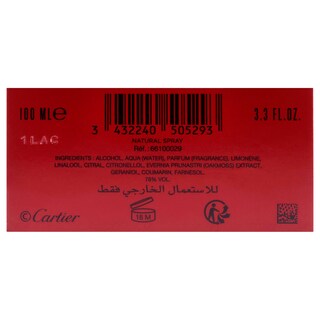 Foto 7 | Perfume Cartier Declaration Haute Fraicheur Eau De Toilette 100 Ml - Venta Internacional.