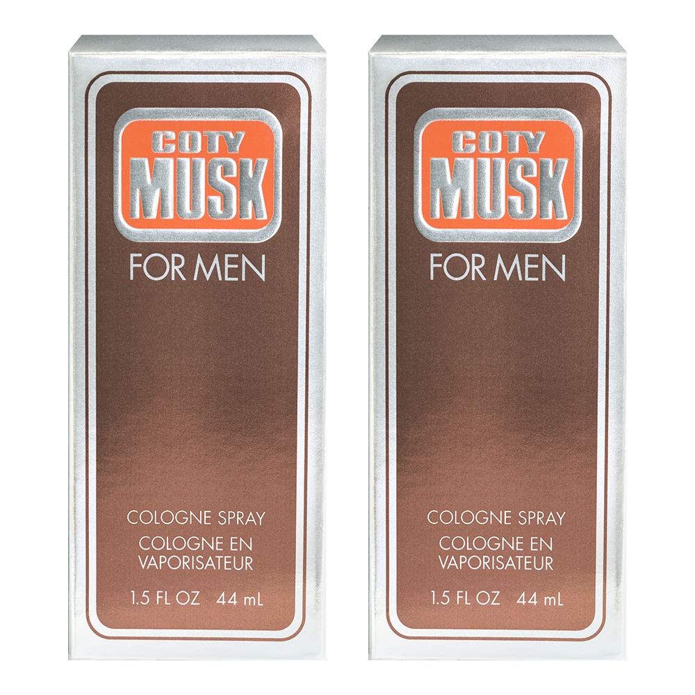 Perfume Wild Musk Para Hombre Eau De Cologne, 45 Ml, Paquete De 2 - Venta Internacional.