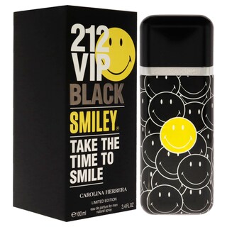 Foto 3 | Perfume Carolina Herrera 212 Vip Black Smiley Edp 100 Ml Para Hombre - Venta Internacional.