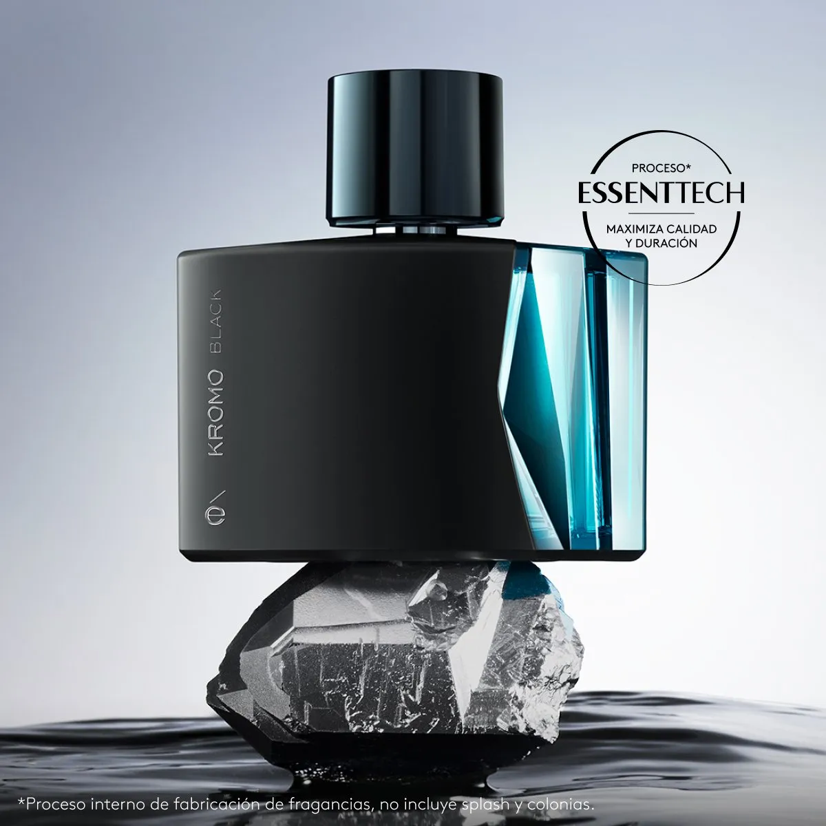 Foto 3 pulgar | Perfume Para Hombre Kromo Black Ésika 90ml