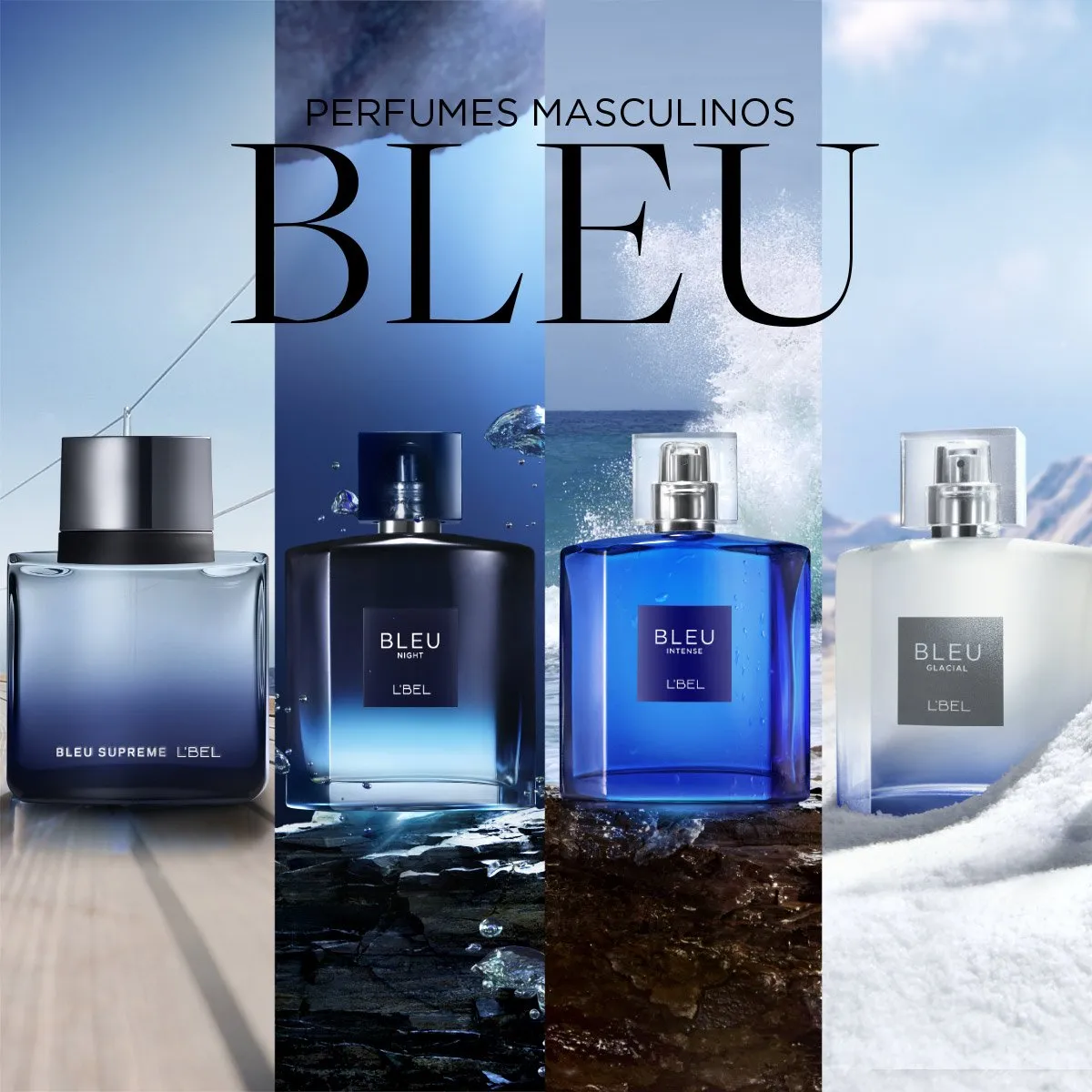 Foto 6 pulgar | Perfume Para Caballero Bleu Night L'bel 100ml