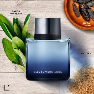 Foto 4 | Bleu Supreme Perfume Para Hombre L'bel 90 Ml