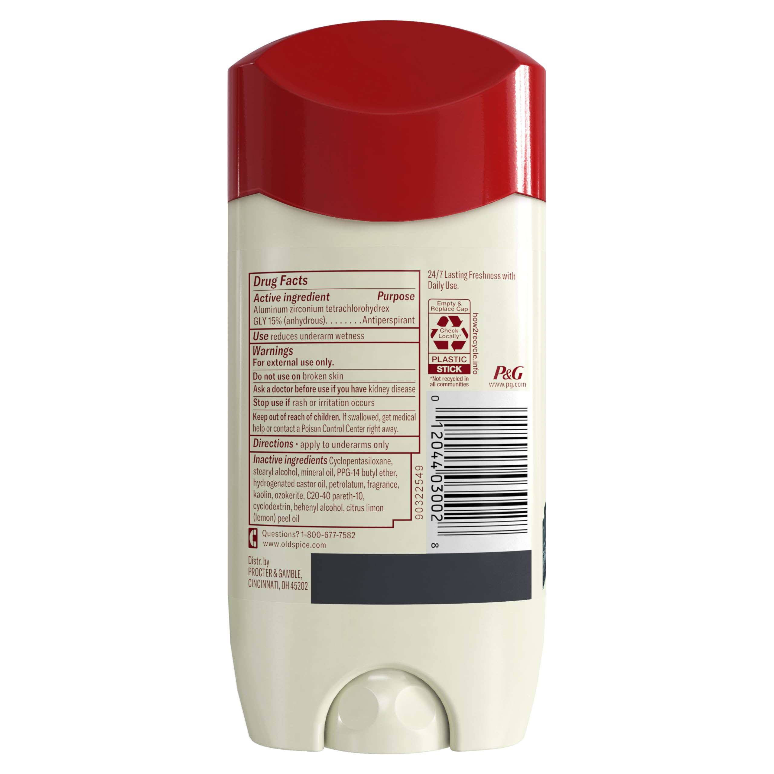 Foto 7 | Antitranspirante Y Desodorante Old Spice Deep Sea Men 100 Ml X3 - Venta Internacional.