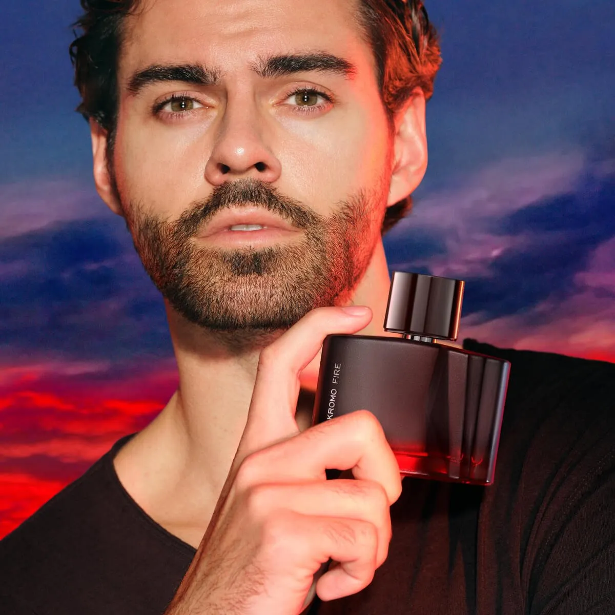 Foto 4 pulgar | Perfume Para Hombre Kromo Fire Ésika 90ml