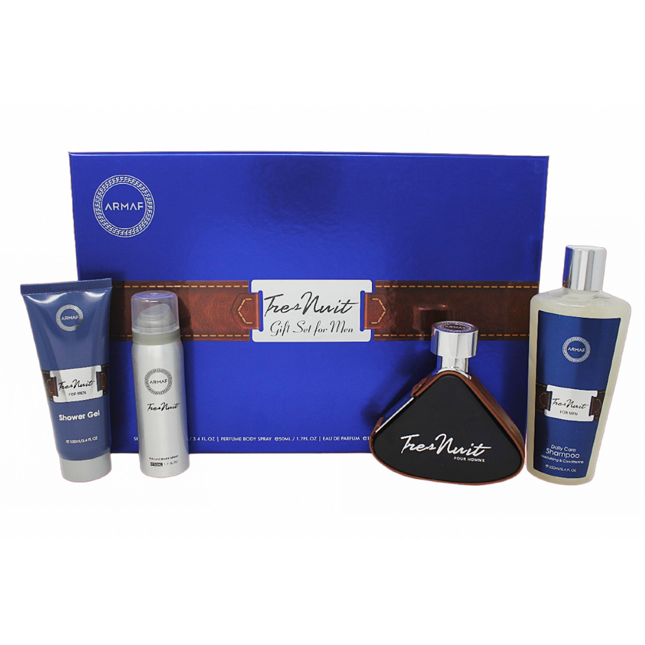 Foto 1 | Armaf Tres Nuit Set De 4 Pz Para Hombre Hombre