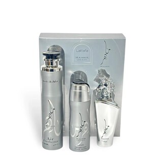 Foto 5 | Set De Regalo Perfume Lattafa Maahir Legacy Para Hombre, 100 Ml, 200 Ml, 300 Ml - Venta Internacional.