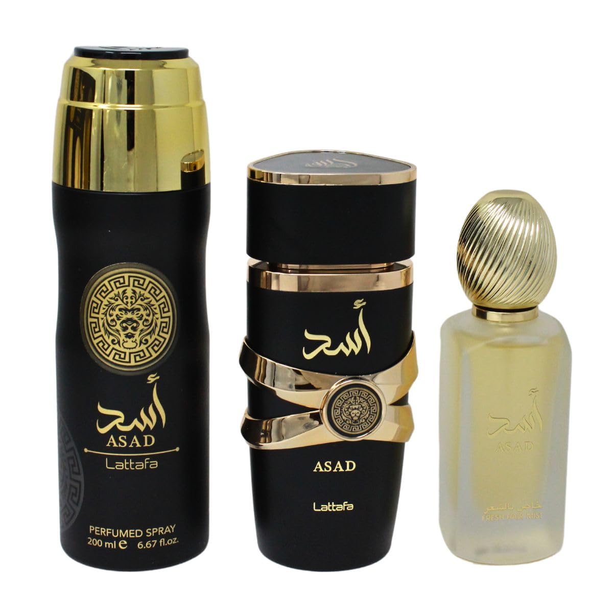Foto 3 pulgar | Perfume Lattafa Asad Eau De Parfum Para Hombre Con Bruma Para Cabello, 100 Ml - Venta Internacional.
