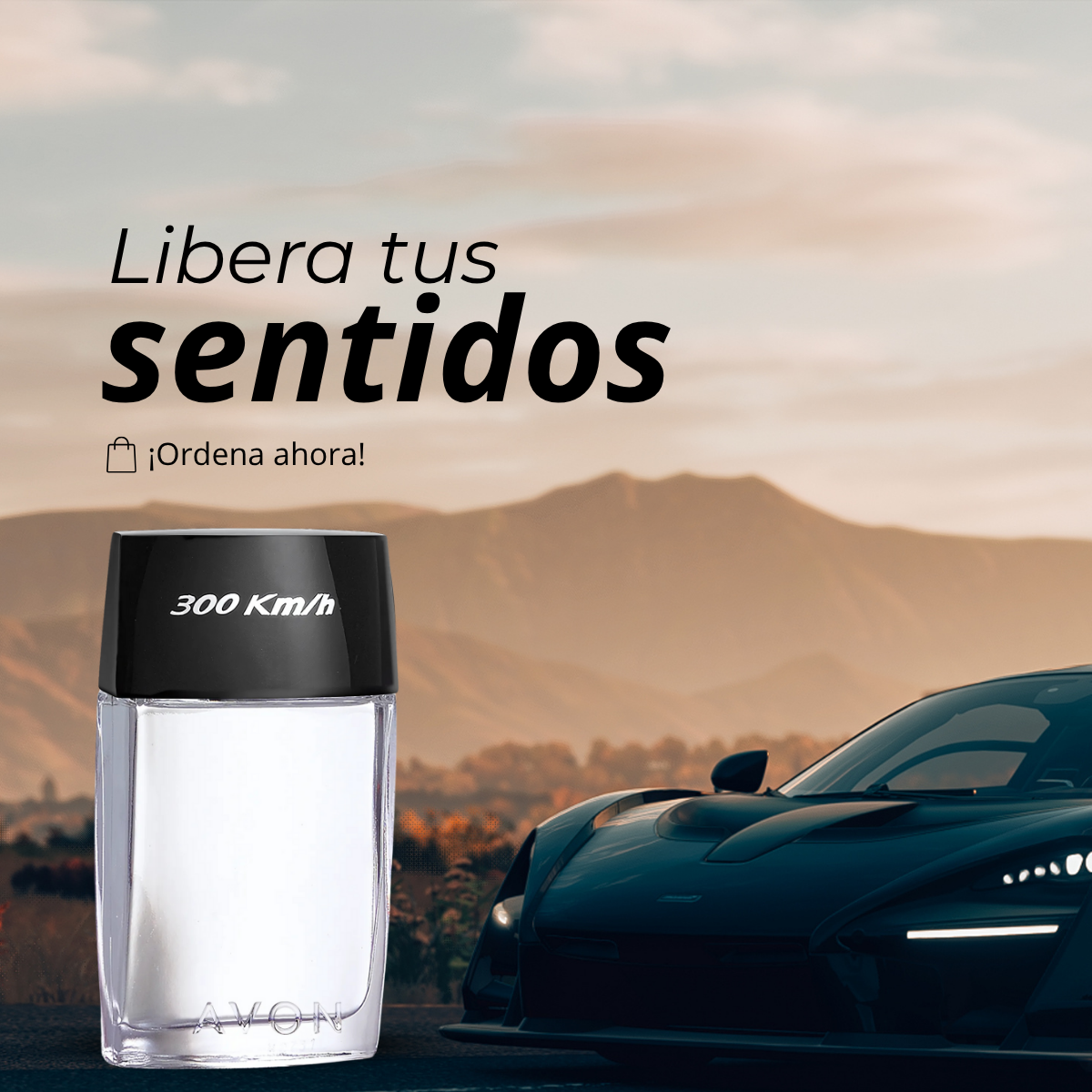 Foto 4 pulgar | 300 Km/h Colonia Para Hombre Avon 75ml