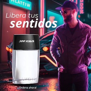 Foto 4 | 300 Km/h Colonia Para Hombre Avon 75ml