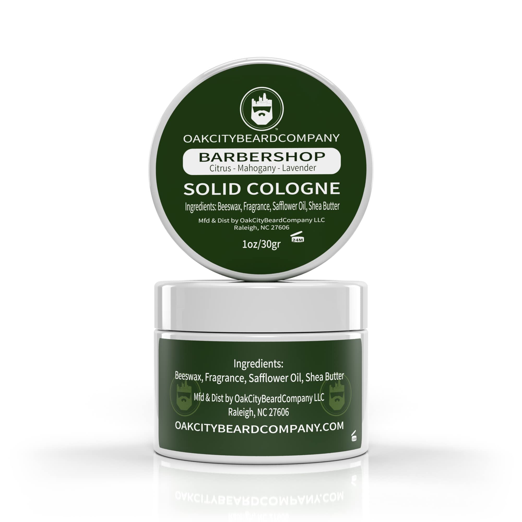 Colonia Sólida Oak City Beard Company Barbershop, 30 Ml - Venta Internacional.