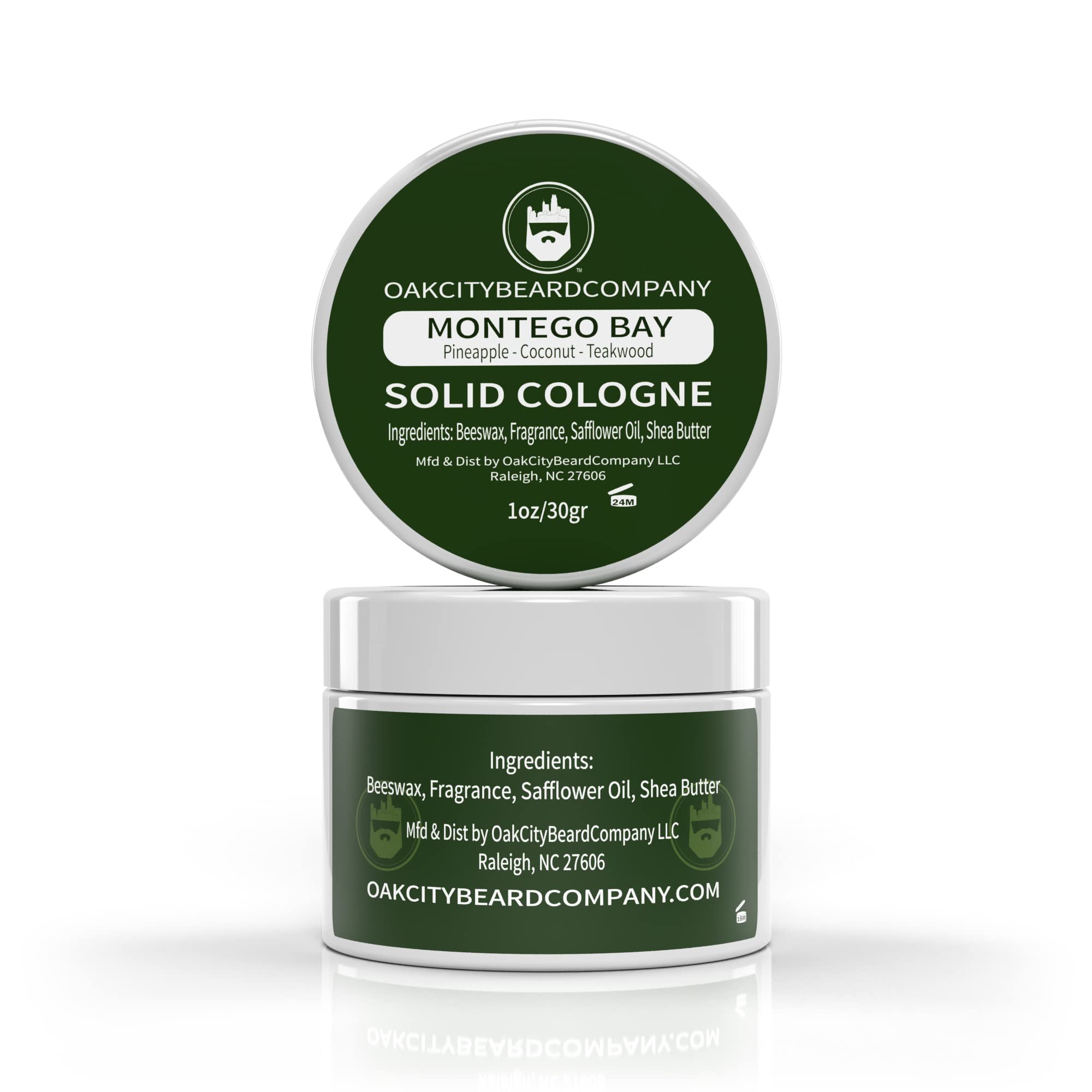 Foto 2 pulgar | Colonia Sólida Oak City Beard Company Montego Bay 30 Ml - Venta Internacional.