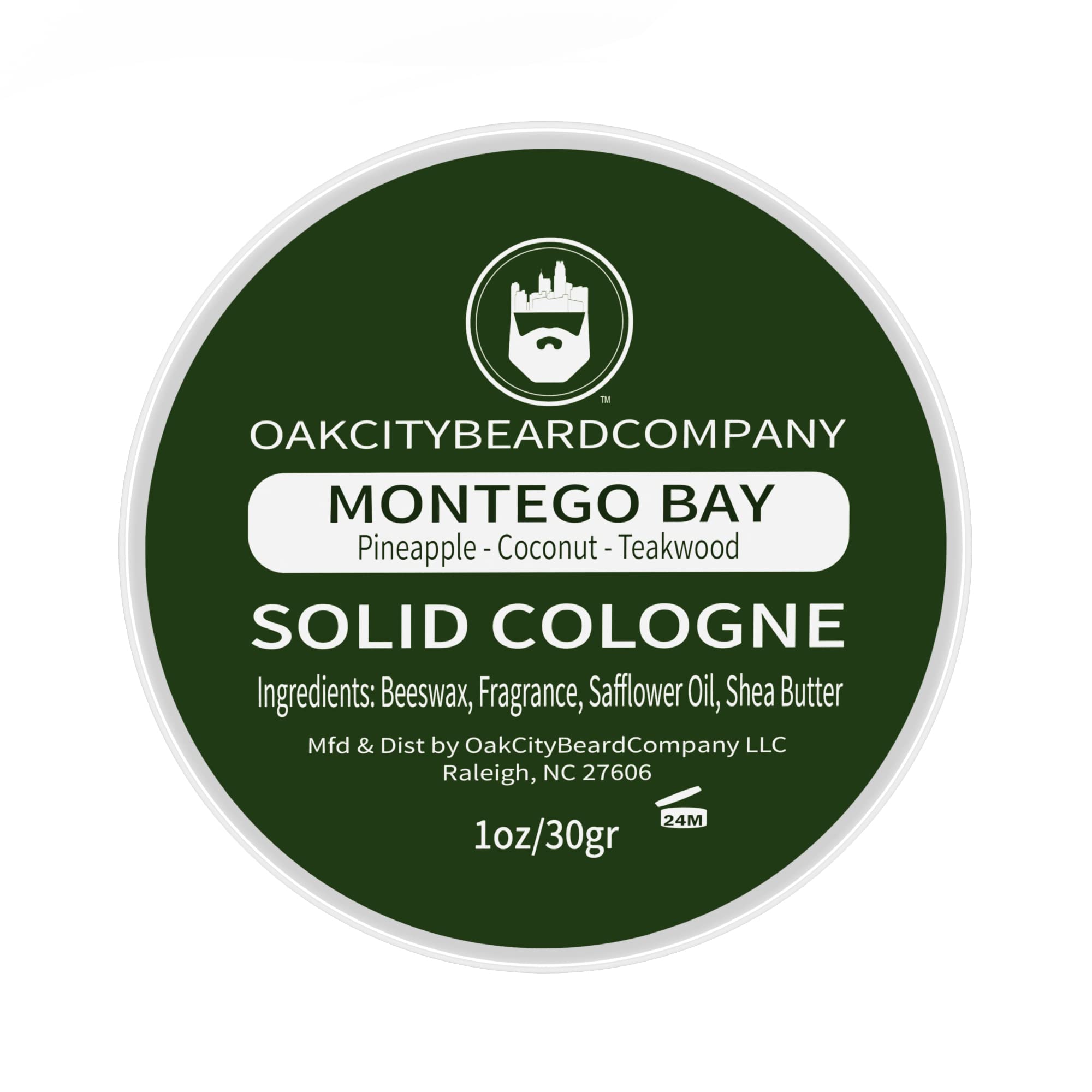 Foto 3 pulgar | Colonia Sólida Oak City Beard Company Montego Bay 30 Ml - Venta Internacional.