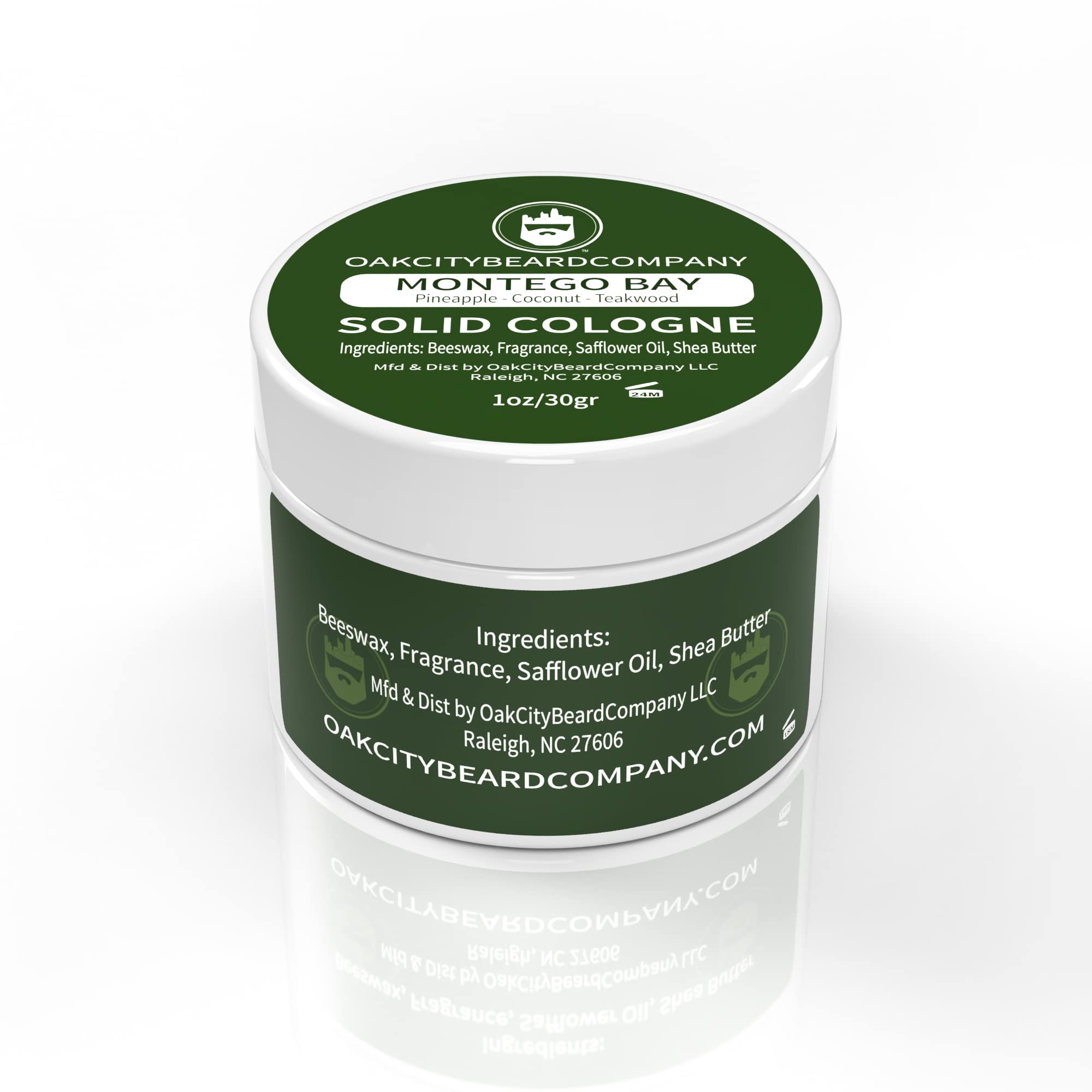 Foto 4 pulgar | Colonia Sólida Oak City Beard Company Montego Bay 30 Ml - Venta Internacional.