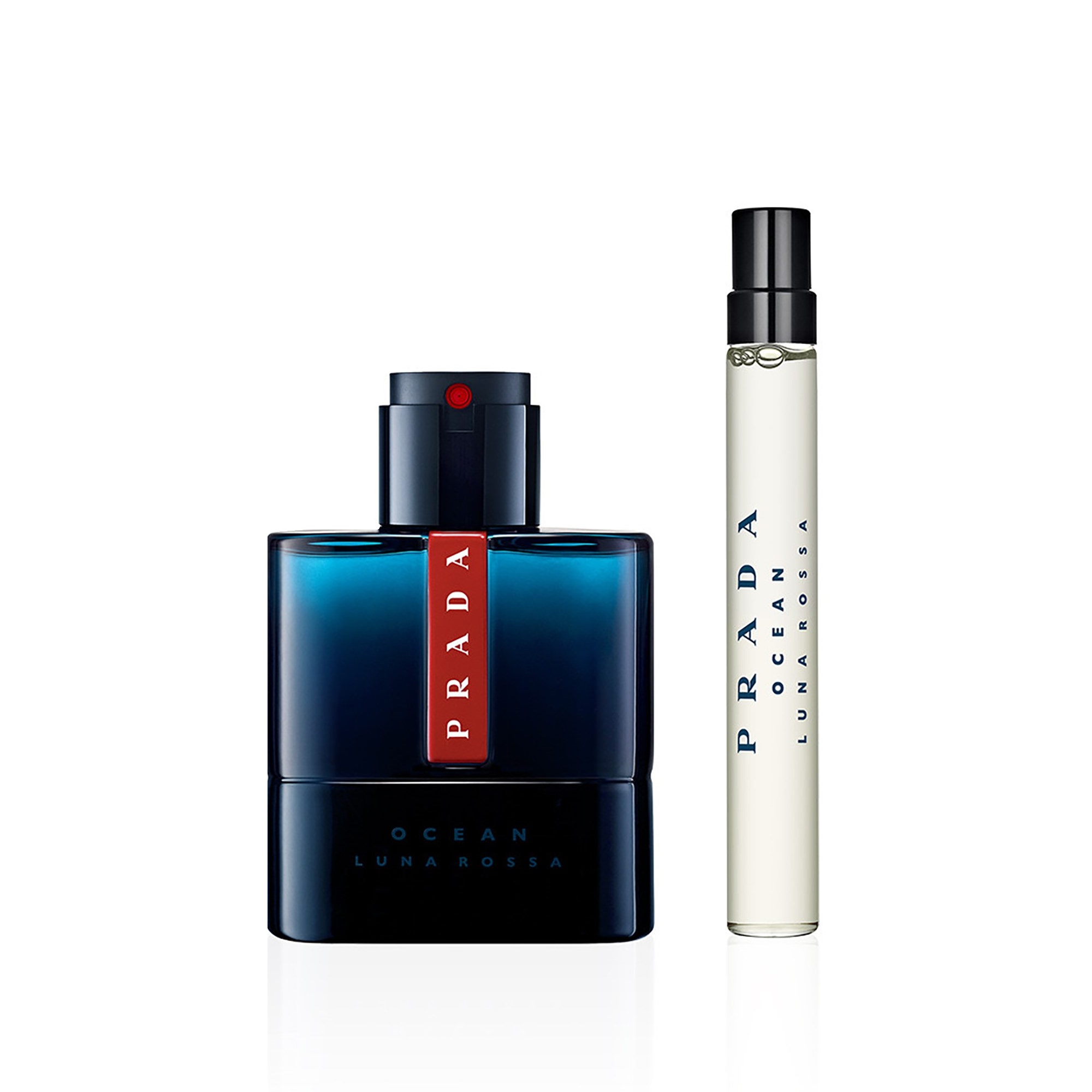Set De 2 Perfumes Prada Luna Rossa Ocean Para Hombre, 100 Ml - Venta Internacional.
