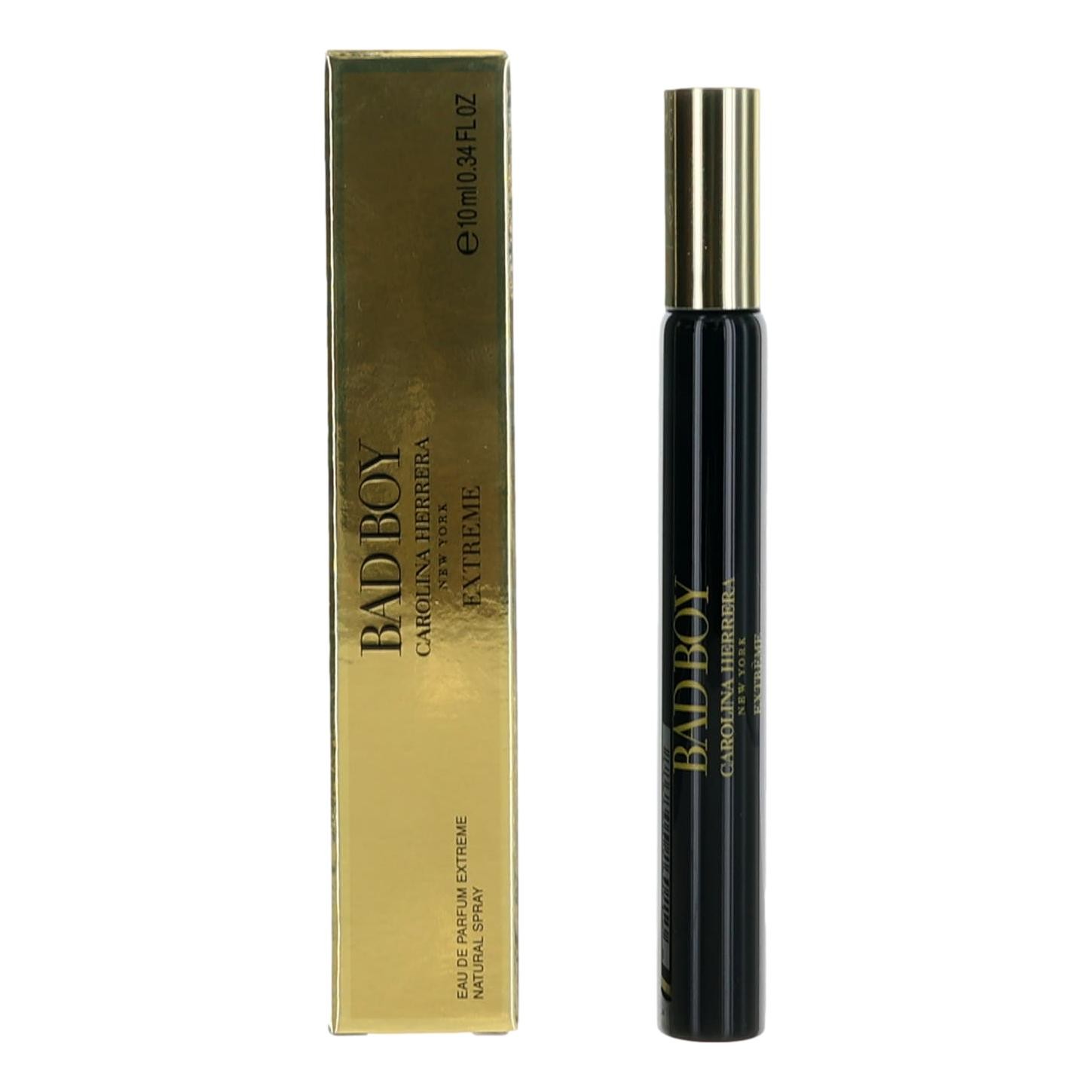 Perfume Carolina Herrera Bad Boy Extreme, 10 Ml - Venta Internacional.