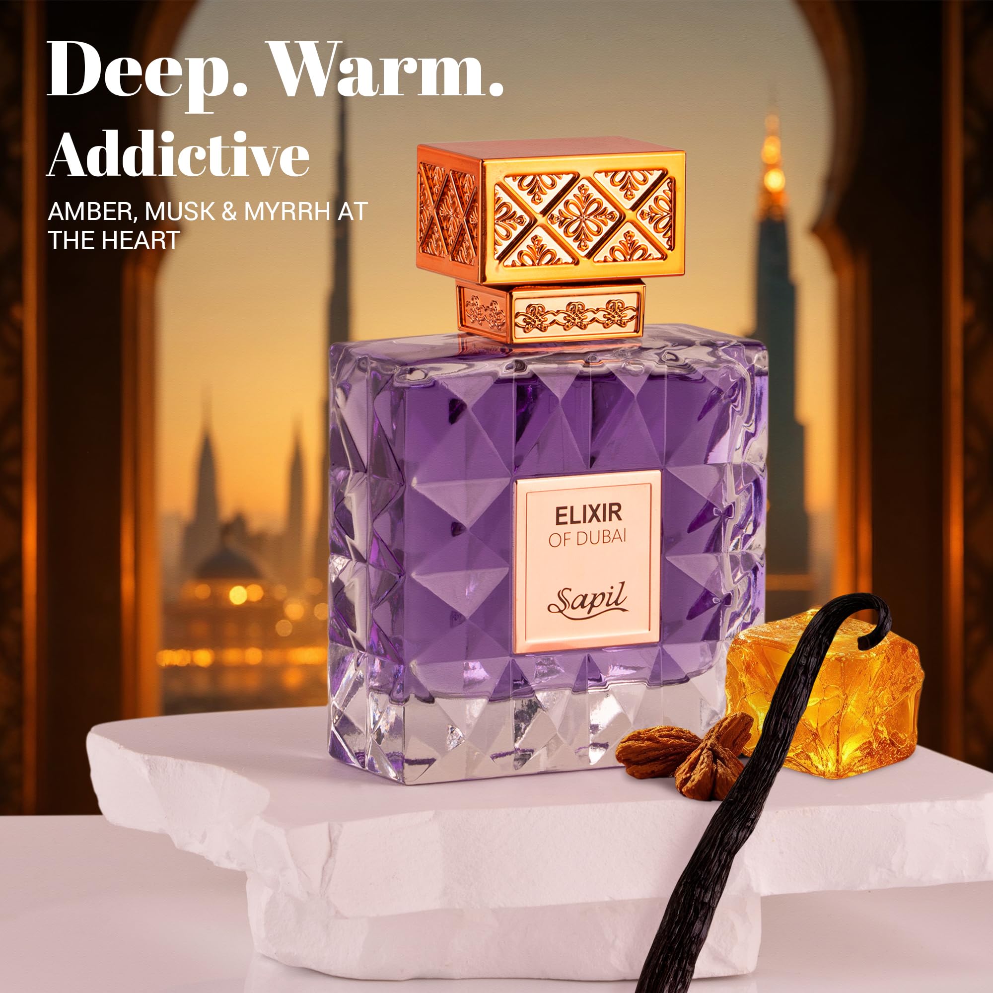 Foto 6 pulgar | Perfume Sapil Elixir Of Dubai Eau De Parfum, 100 Ml, Para Hombre Y Mujer - Venta Internacional.