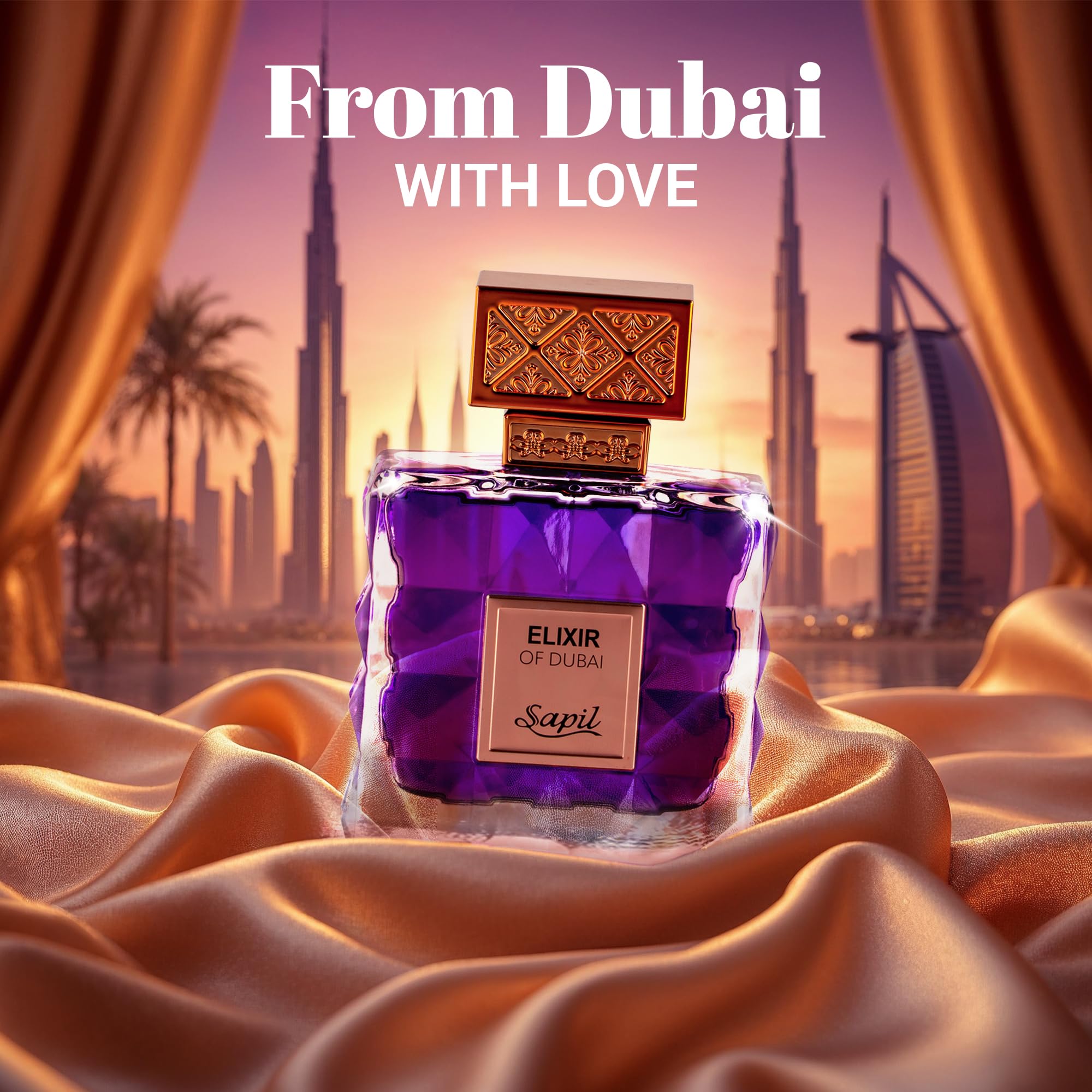 Foto 8 pulgar | Perfume Sapil Elixir Of Dubai Eau De Parfum, 100 Ml, Para Hombre Y Mujer - Venta Internacional.