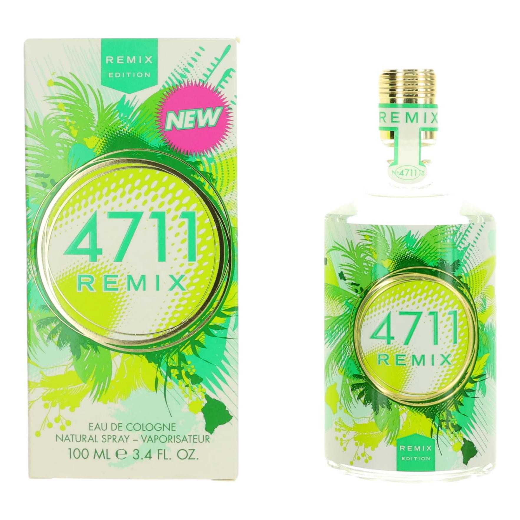 Foto 2 pulgar | Perfume Muelhens 4711 Remix Green Oasis, Agua De Colonia, 100 Ml - Venta Internacional.