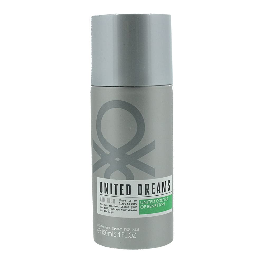 Foto 2 pulgar | Desodorante En Aerosol United Colors Of Benetton United Dreams Aim High 150 Ml - Venta Internacional.