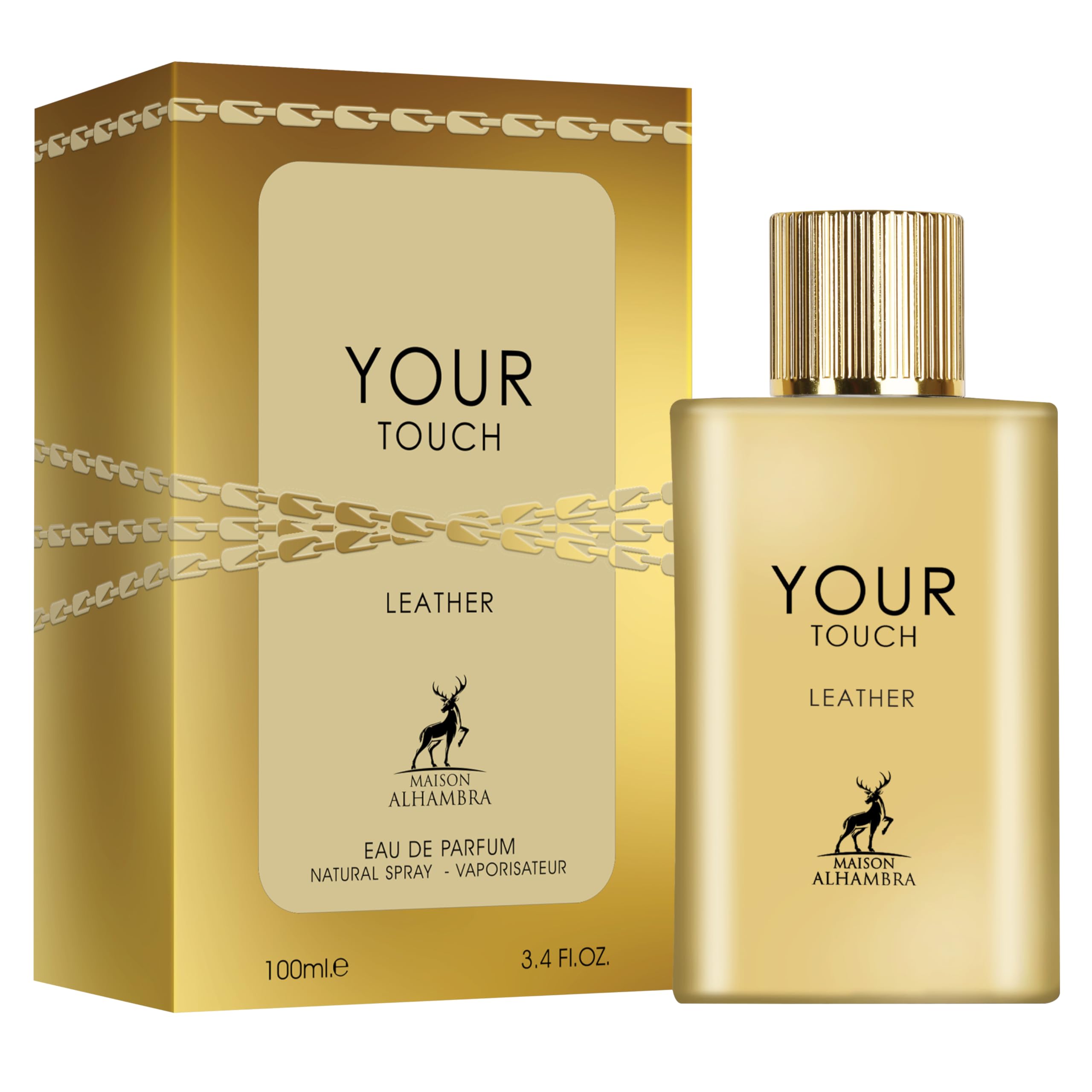 Foto 3 pulgar | Perfume Maison Alhambra Your Touch Leather Eau De Parfum, 100 Ml - Venta Internacional.