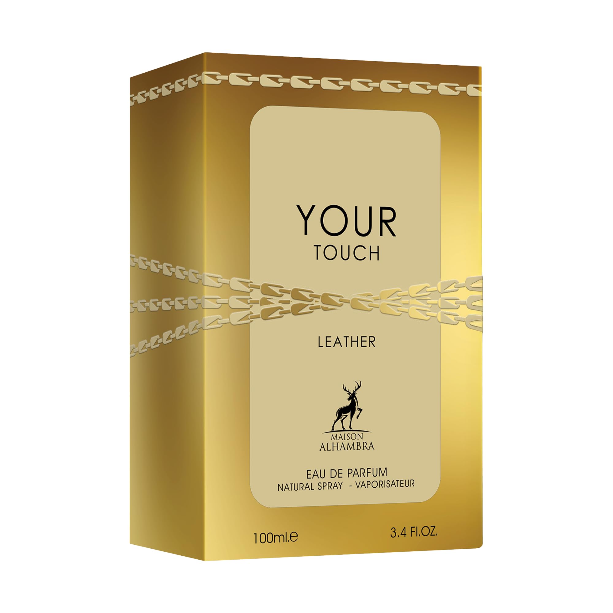 Foto 4 pulgar | Perfume Maison Alhambra Your Touch Leather Eau De Parfum, 100 Ml - Venta Internacional.