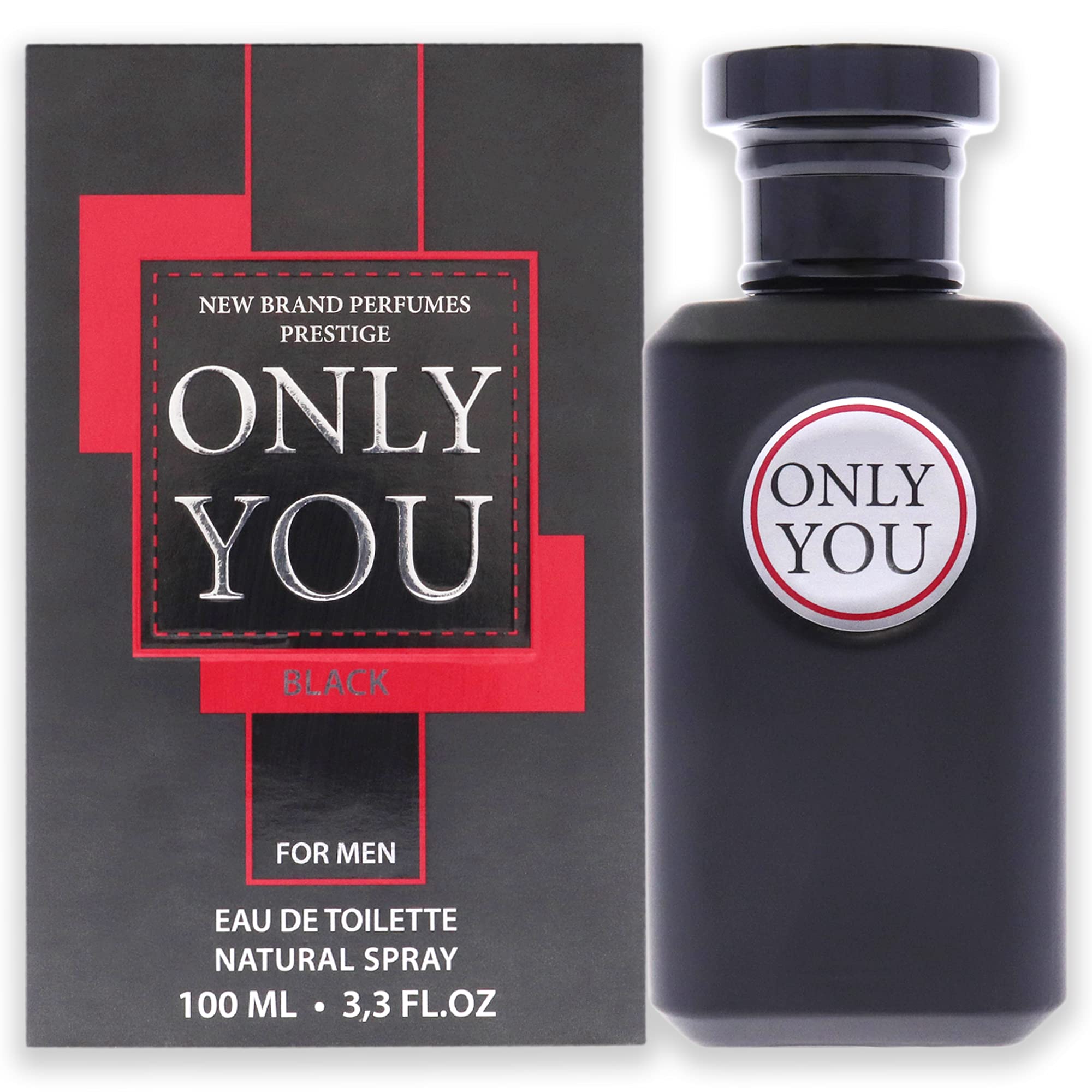 Perfume New Brand Only You Black Edt En Aerosol, 100 Ml, Para Hombre - Venta Internacional.