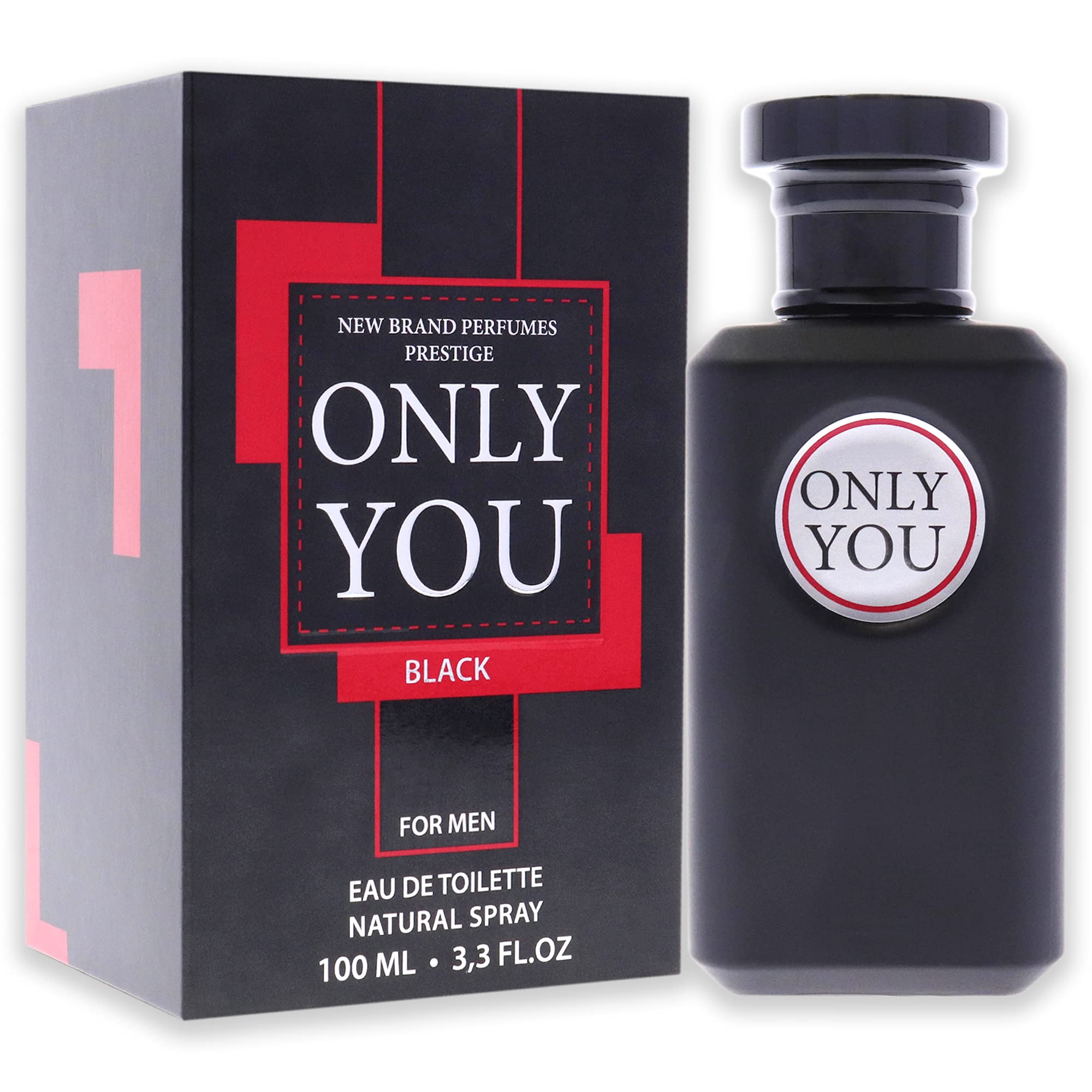 Foto 4 pulgar | Perfume New Brand Only You Black Edt En Aerosol, 100 Ml, Para Hombre - Venta Internacional.