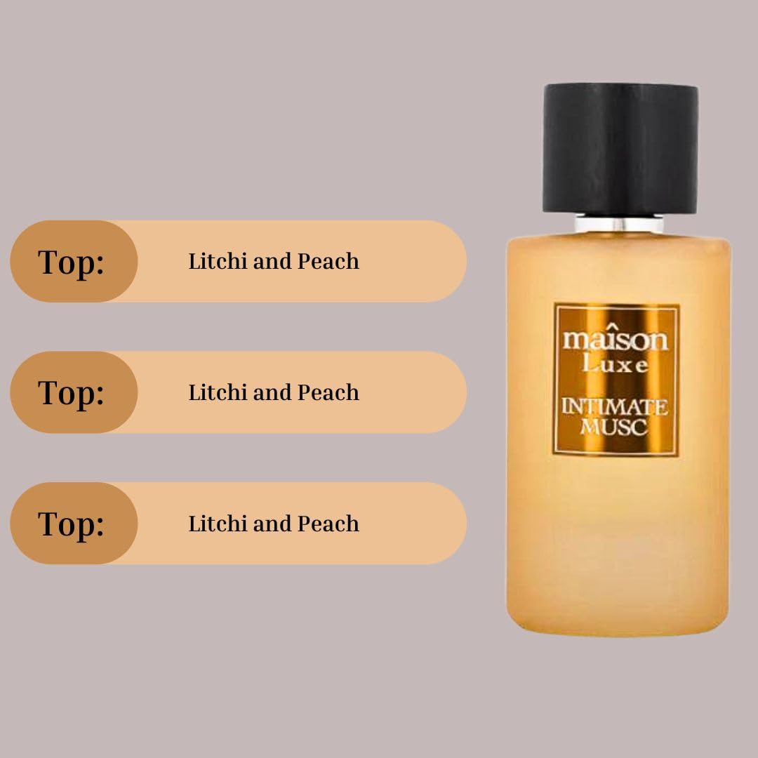 Foto 5 pulgar | Perfume Hamidi Maison Luxe Intimate Music Eau De Parfum 110 Ml - Venta Internacional.