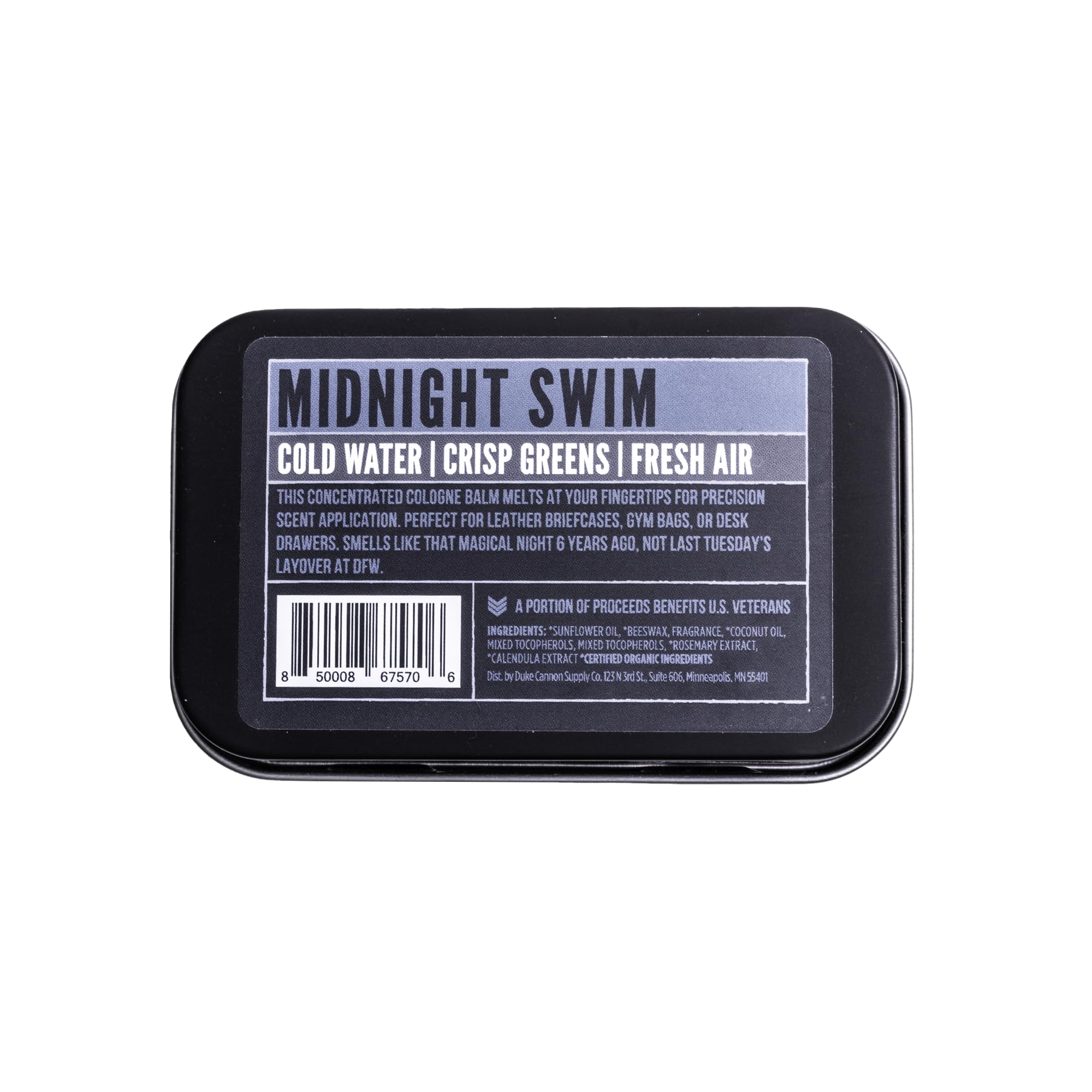 Foto 3 | Colonia Sólida Duke Cannon Supply Co. Midnight Swim, 45 Ml, Para Hombre - Venta Internacional.