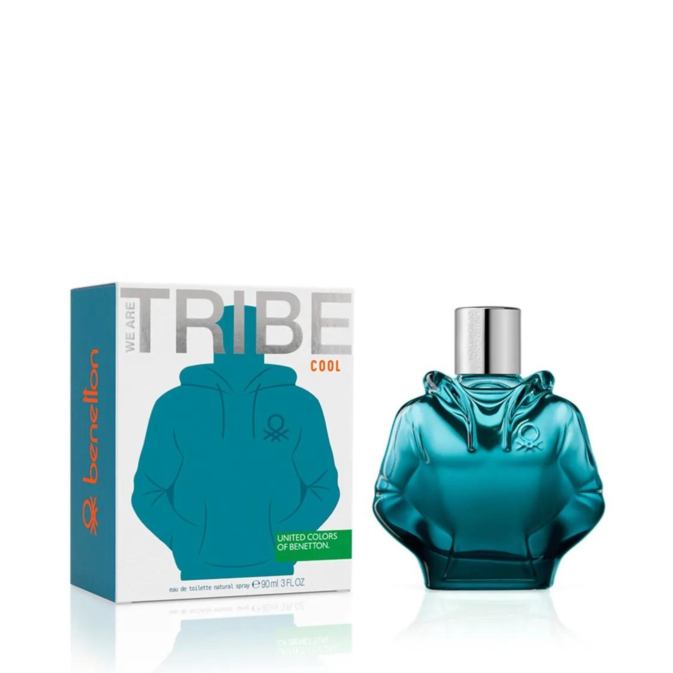 Foto 2 pulgar | Perfume Benetton We Are Tribe Cool Eau De Toilette 90 Ml - Venta Internacional.