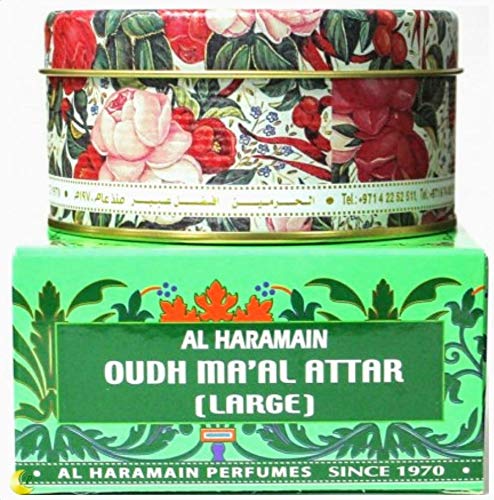 Foto 2 pulgar | Incienso Al Haramain Oudh Ma'al Attar Bakhoor 50 G - Venta Internacional.