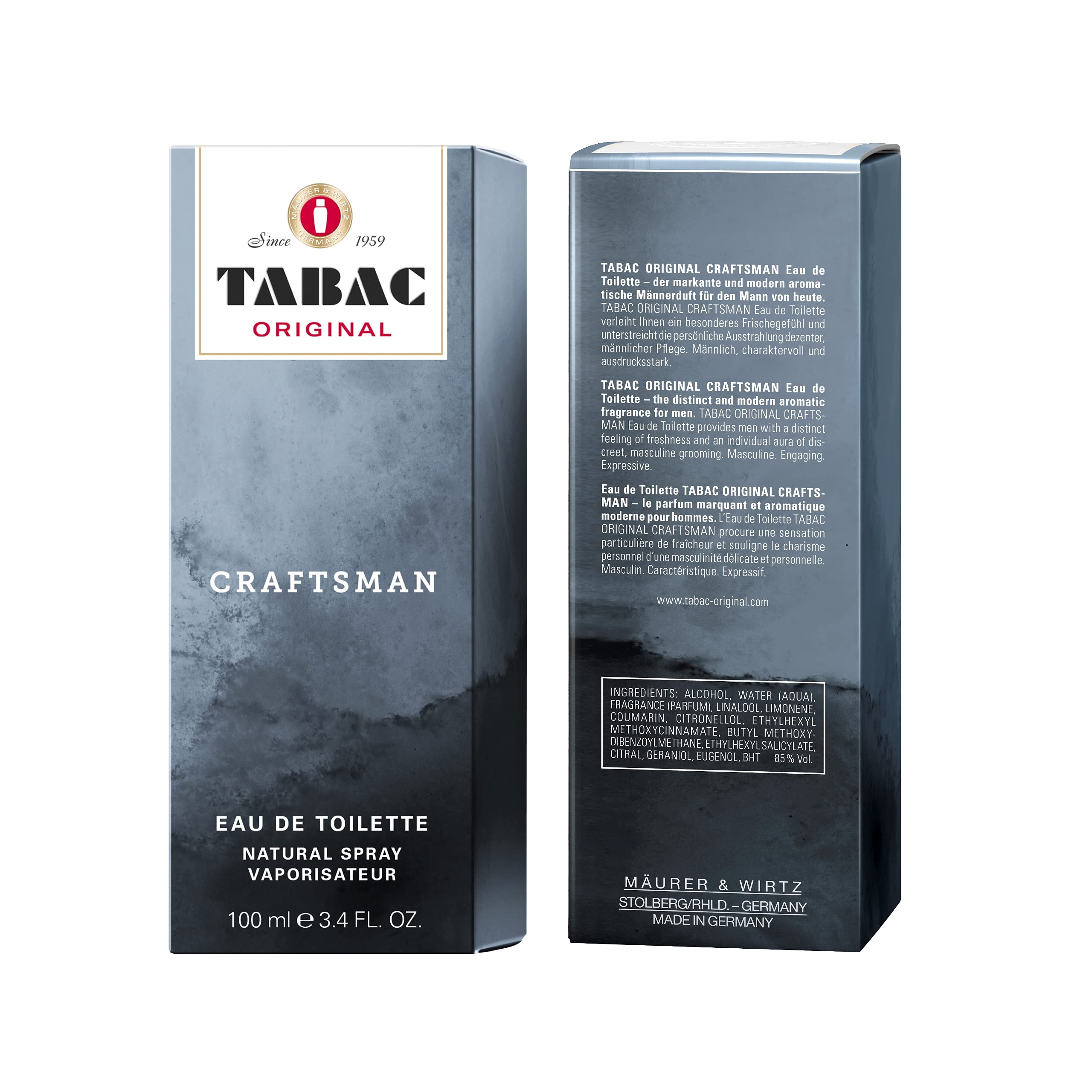 Foto 7 pulgar | Perfume Maurer & Wirtz Tabac Original Craftsman Eau De Toilette 75 Ml - Venta Internacional.