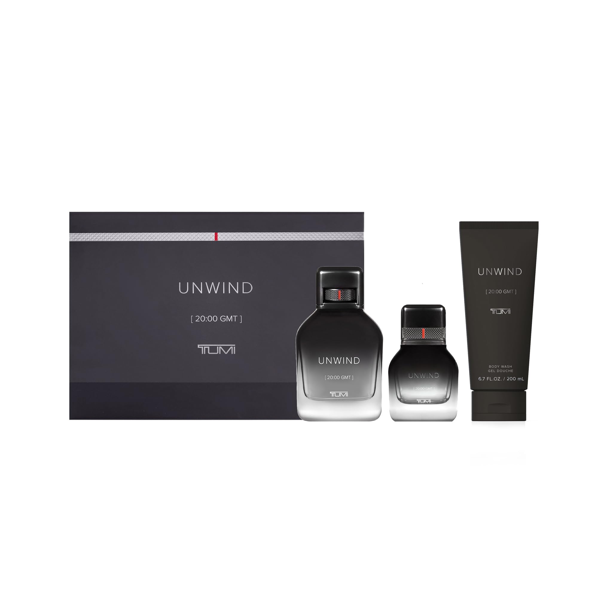 Foto 1 | Set De Perfume De Regalo Tumi Unwind Warm Cologne & Body Wash Para Hombre - Venta Internacional.