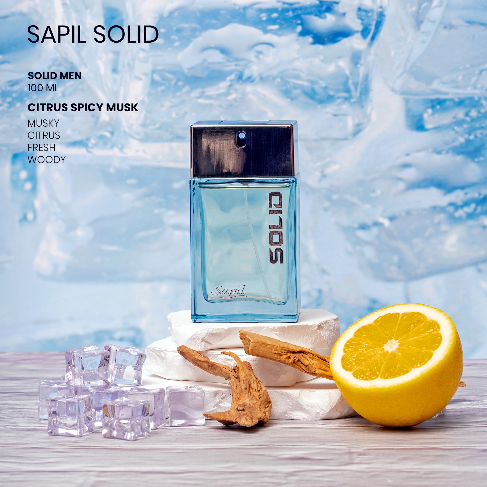Foto 5 | Perfume Sapil Solid Eau De Toilette 100 Ml Para Hombre - Venta Internacional.