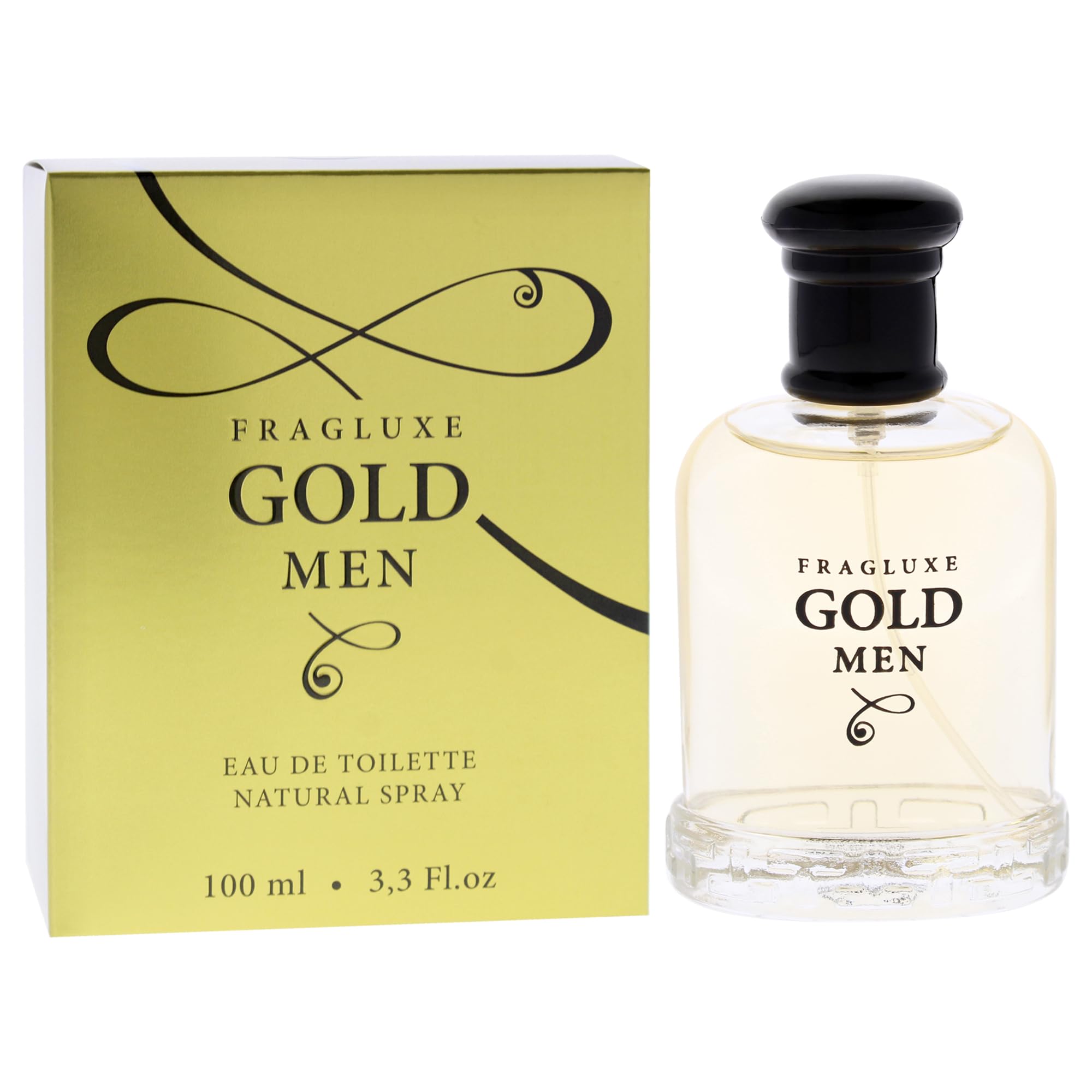 Foto 4 pulgar | Perfume Fragluxe Gold Para Hombre Edt En Aerosol De 100 Ml - Venta Internacional.