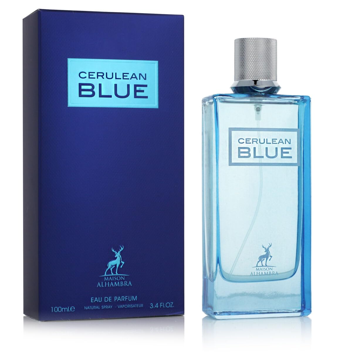 Perfume Maison Alhambra Cerulean Blue Eau De Parfum Para Hombre  100 Ml - Venta Internacional.