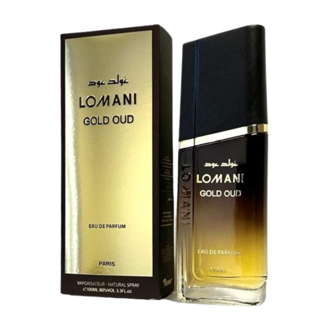 Perfume Lomani Gold Oud Eau De Parfum Para Hombre  100 Ml - Venta Internacional.