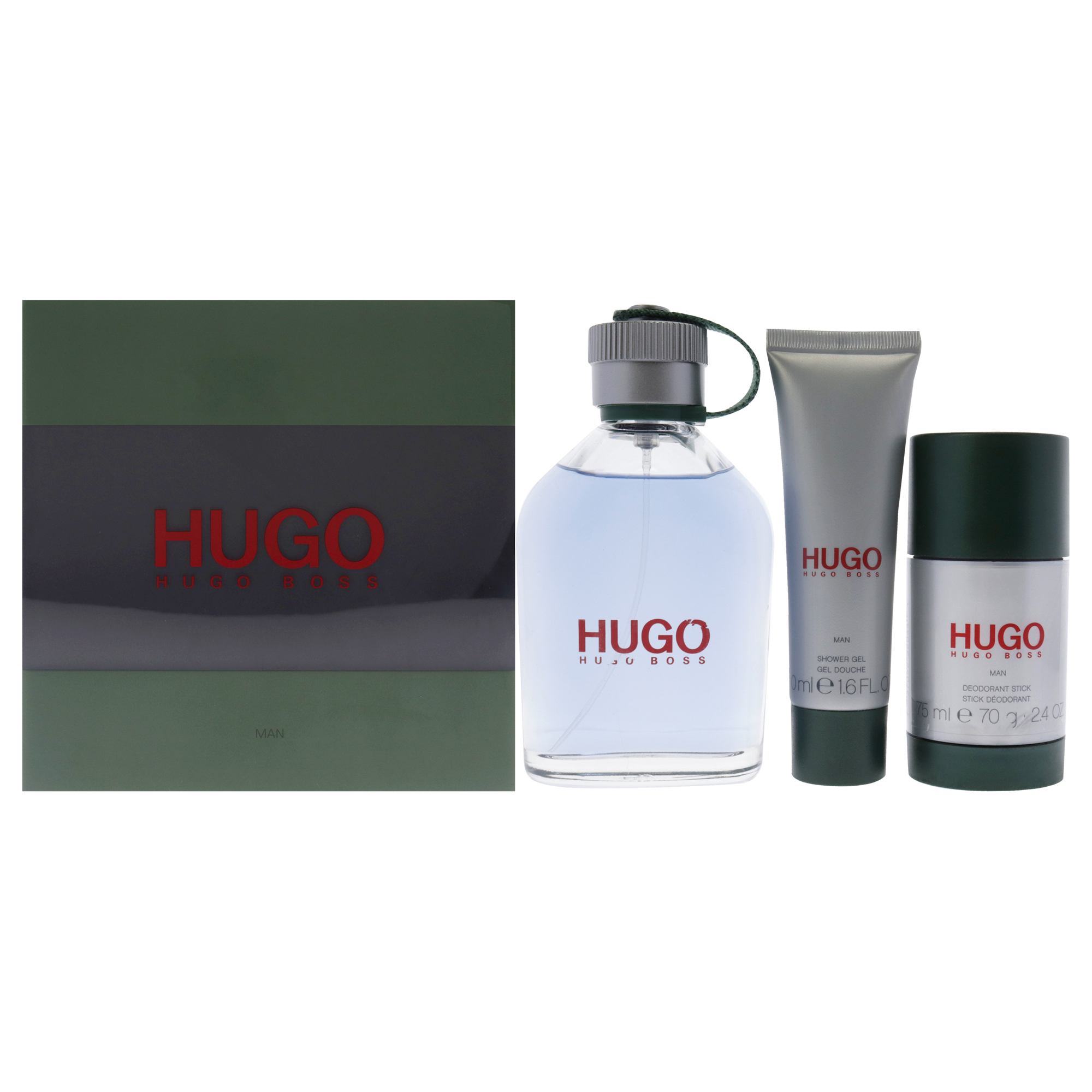 Set De Perfume De Regalo Hugo Boss Man Para Hombre Eau De Toilette 100 Ml - Venta Internacional.