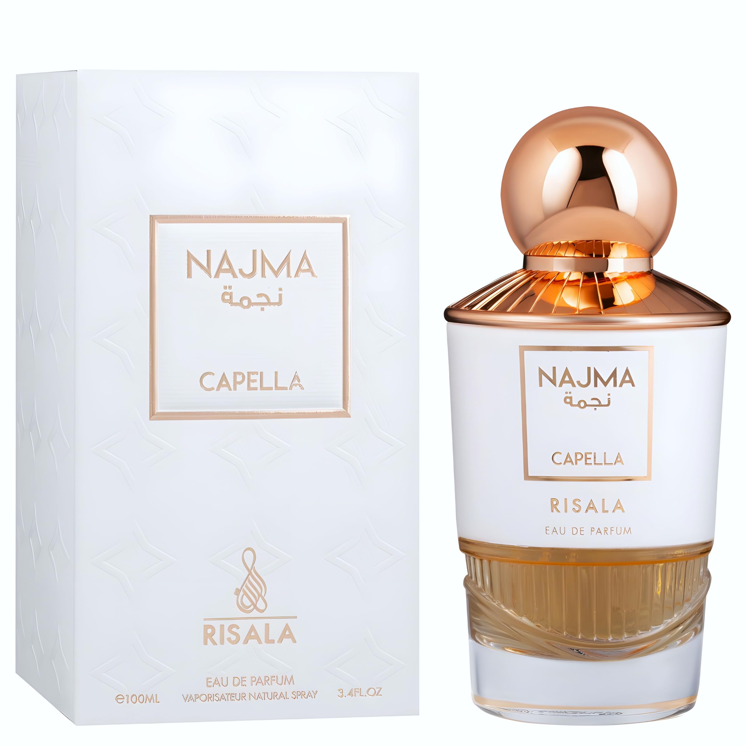 Foto 3 pulgar | Perfume Risala Najma Capella Eau De Parfum  100 Ml  Para Unisex - Venta Internacional.