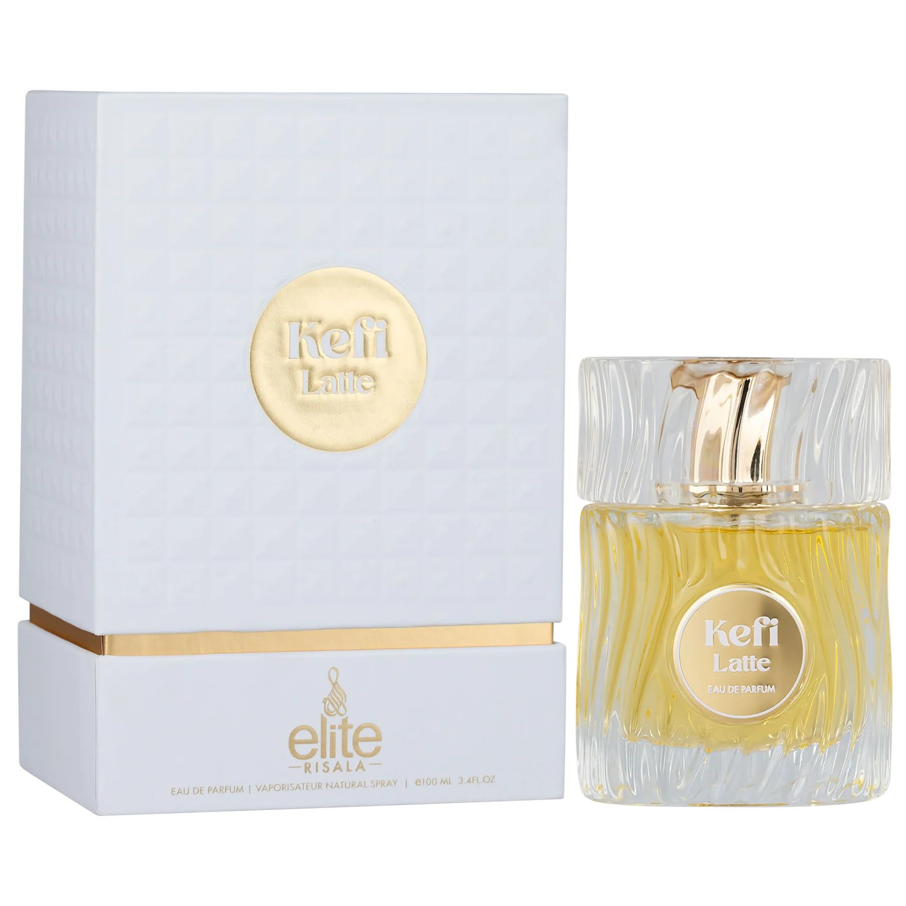 Foto 3 pulgar | Perfume Risala Elite Kefi Latte Eau De Parfum  100 Ml/3.4 Oz - Venta Internacional.