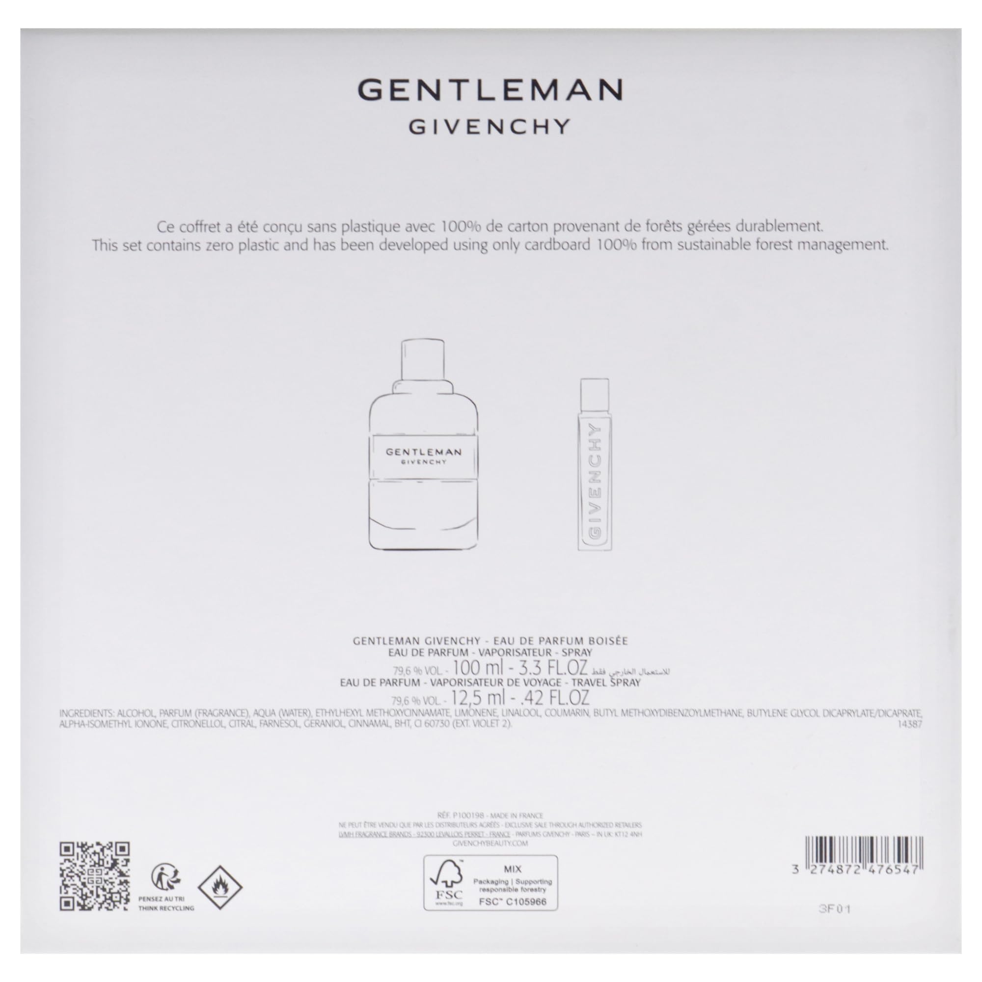 Foto 8 pulgar | Set De Regalo Givenchy Gentleman Boisee Para Hombre 100 Ml  12 Ml Edp - Venta Internacional.