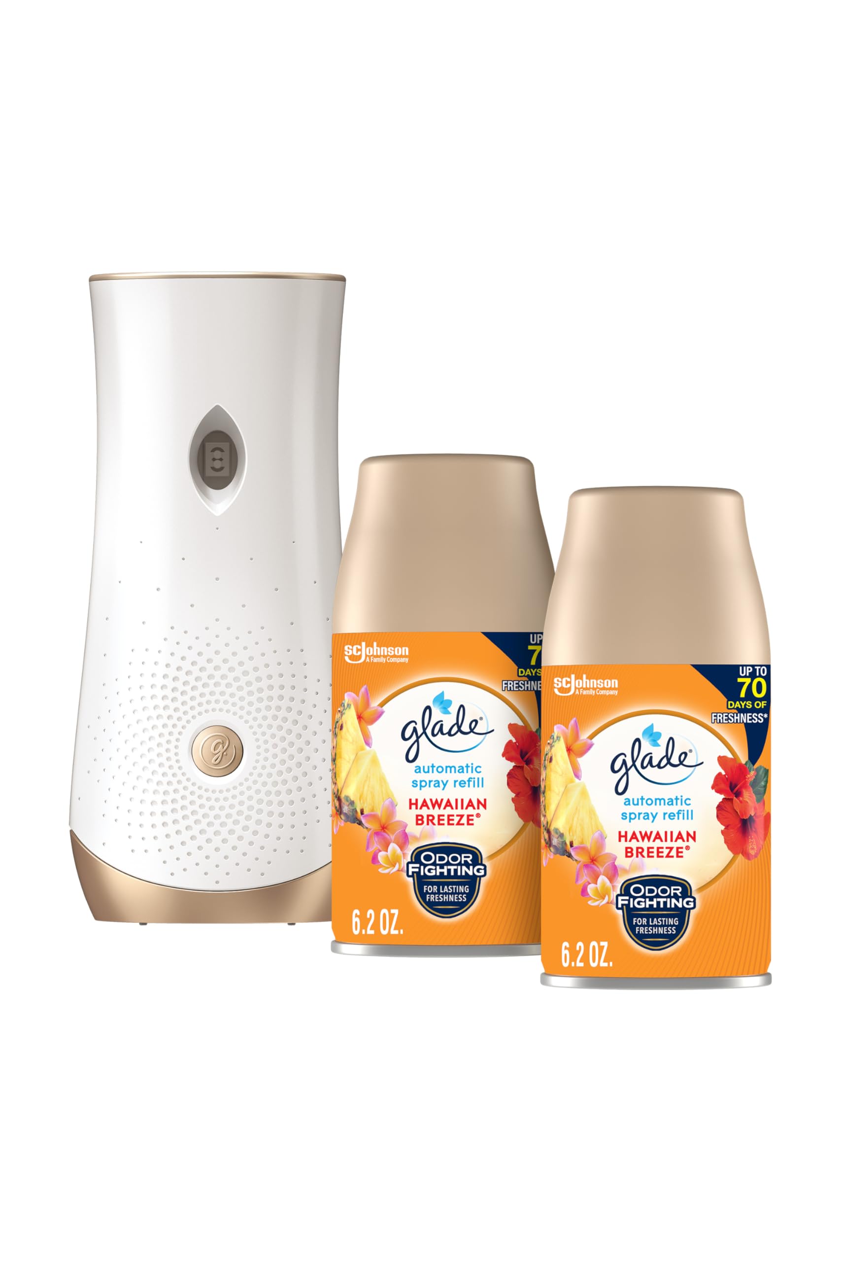 Recambio Automático En Aerosol Hawaiian Breeze Para Ambientador Glade - Venta Internacional.
